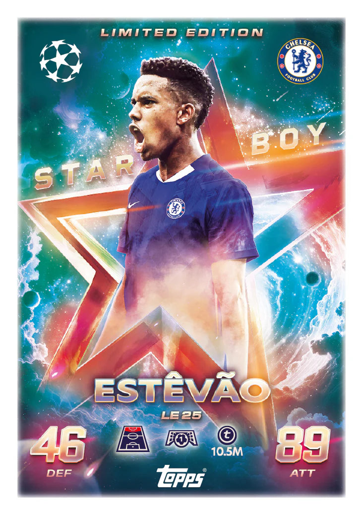 match attax limited edition cards Topps