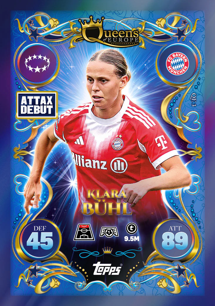 Match Attax 2025/26 - Update Eco Pack #3 - Queens of Europe