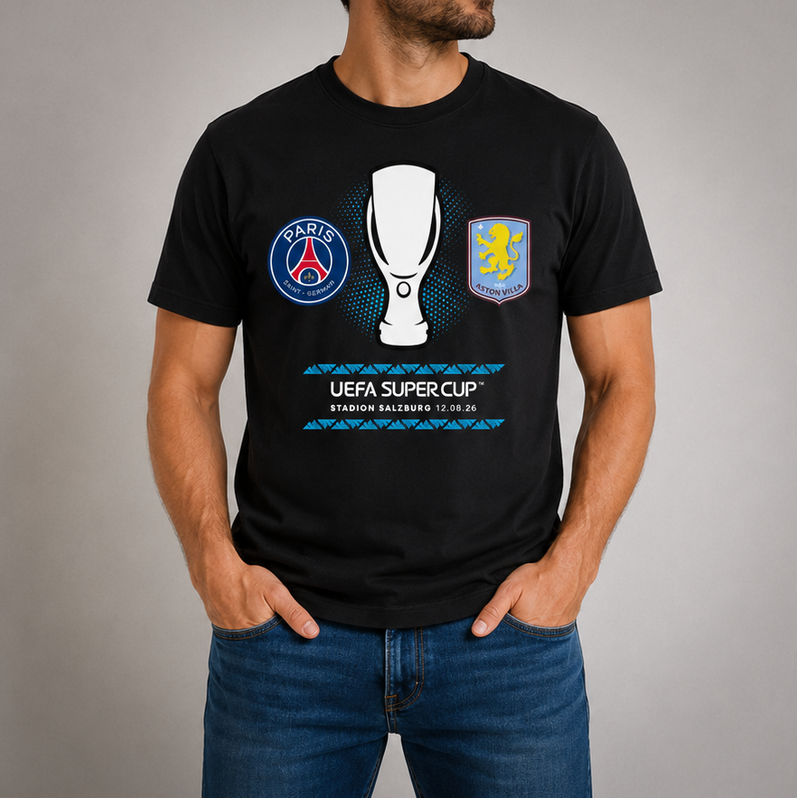 Super Cup 26 Final T-shirt UEFA Club Competitions Online Store