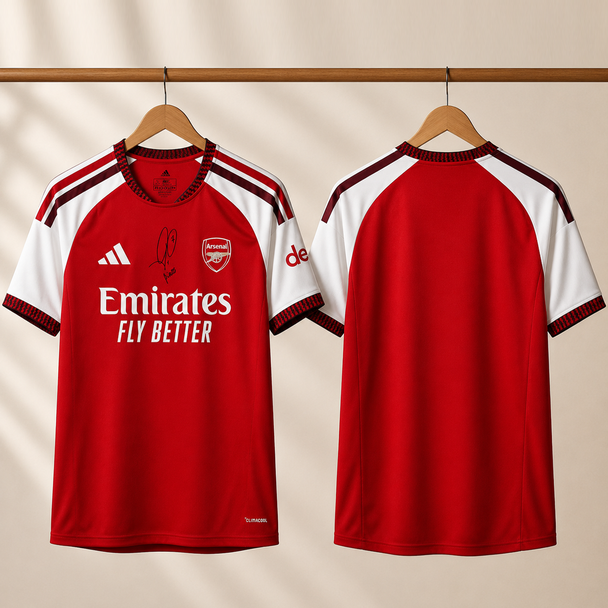 PRIZE DRAW – Robert Pires Signed Arsenal 26/27 Shirt