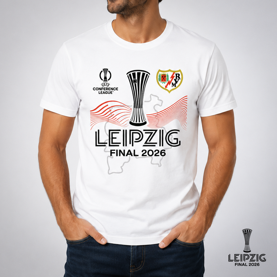 Leipzig 26 UECL Final Rayo Vallecano T-shirt