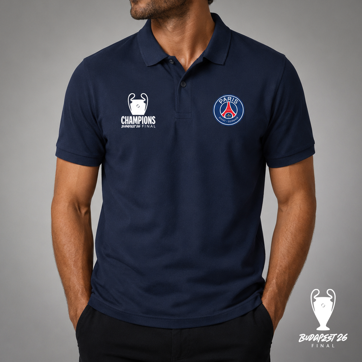 Budapest 26 UCL Final Winners Polo