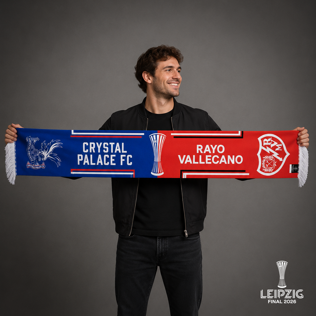 Leipzig 26 UECL Final Scarf UEFA Club Competitions Online Store