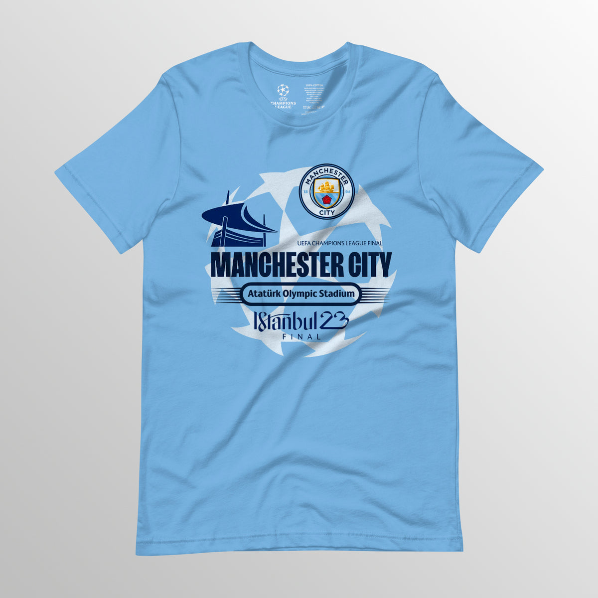 UCL 2023 Final Manchester City Starball T-shirt