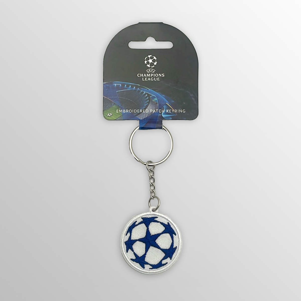 UCL Embroidered Patch Keyring UEFA Club Competitions Online Store