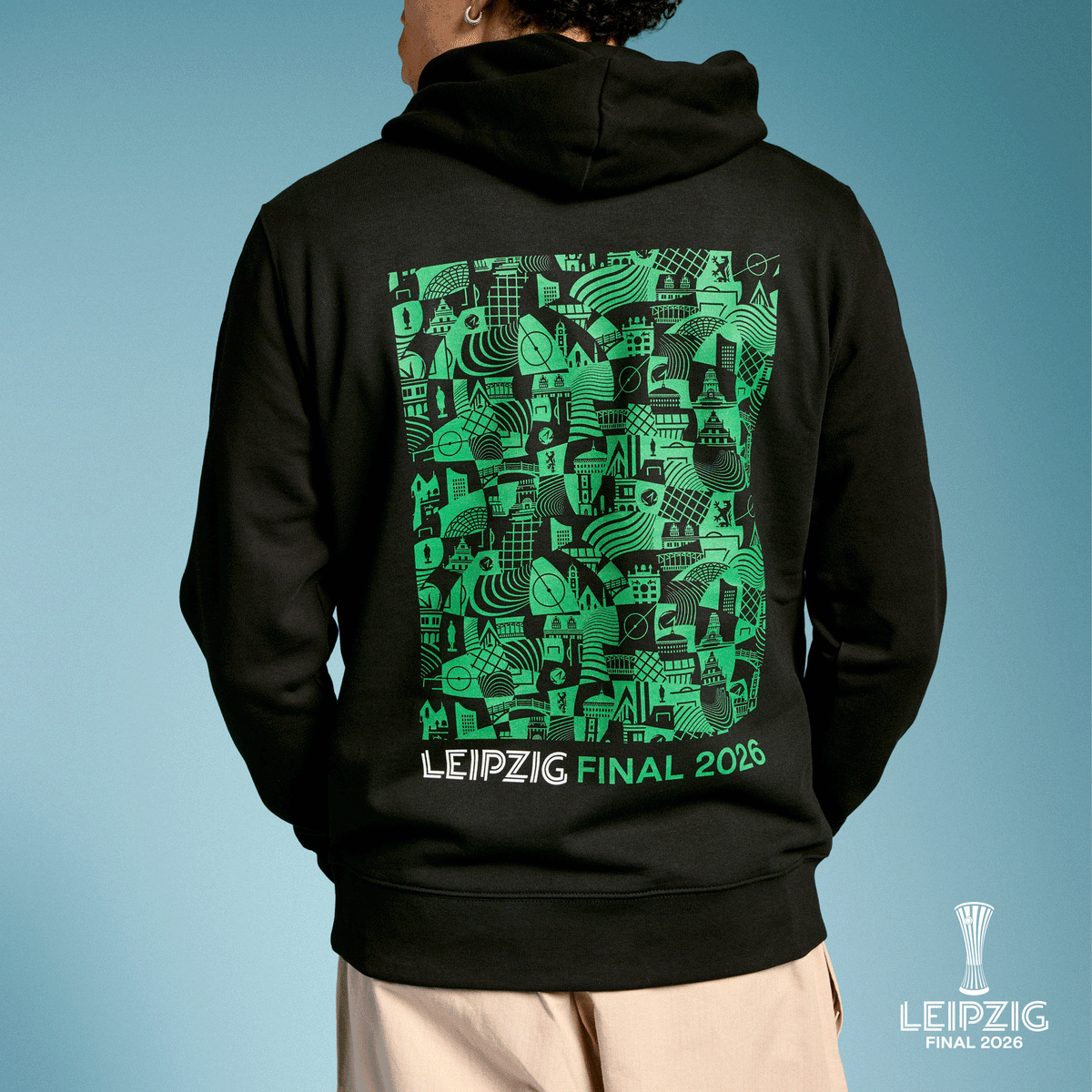 Leipzig 26 UECL Final Pattern Hoodie
