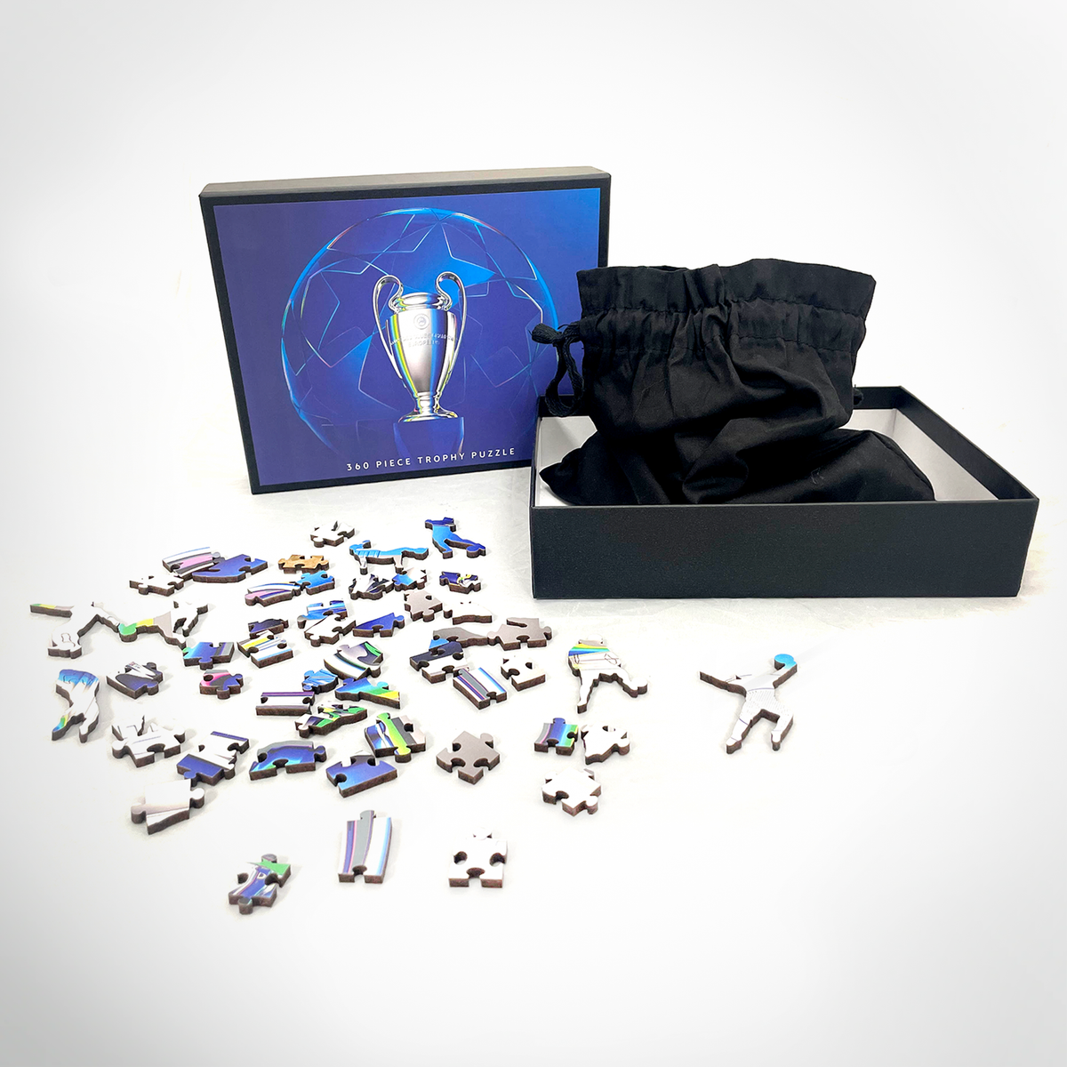 UEFA Champions League Trophy Wooden Puzzle (360 Pieces) UEFA Club Competitions Online Store