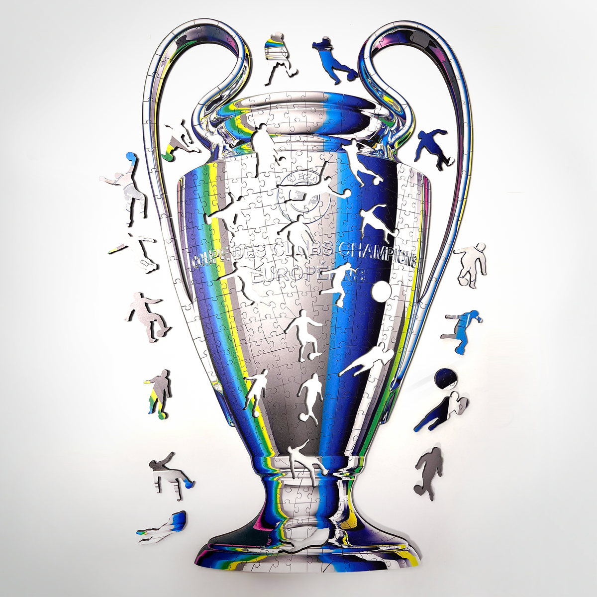 UEFA Champions League Trophy Wooden Puzzle (360 Pieces) UEFA Club Competitions Online Store