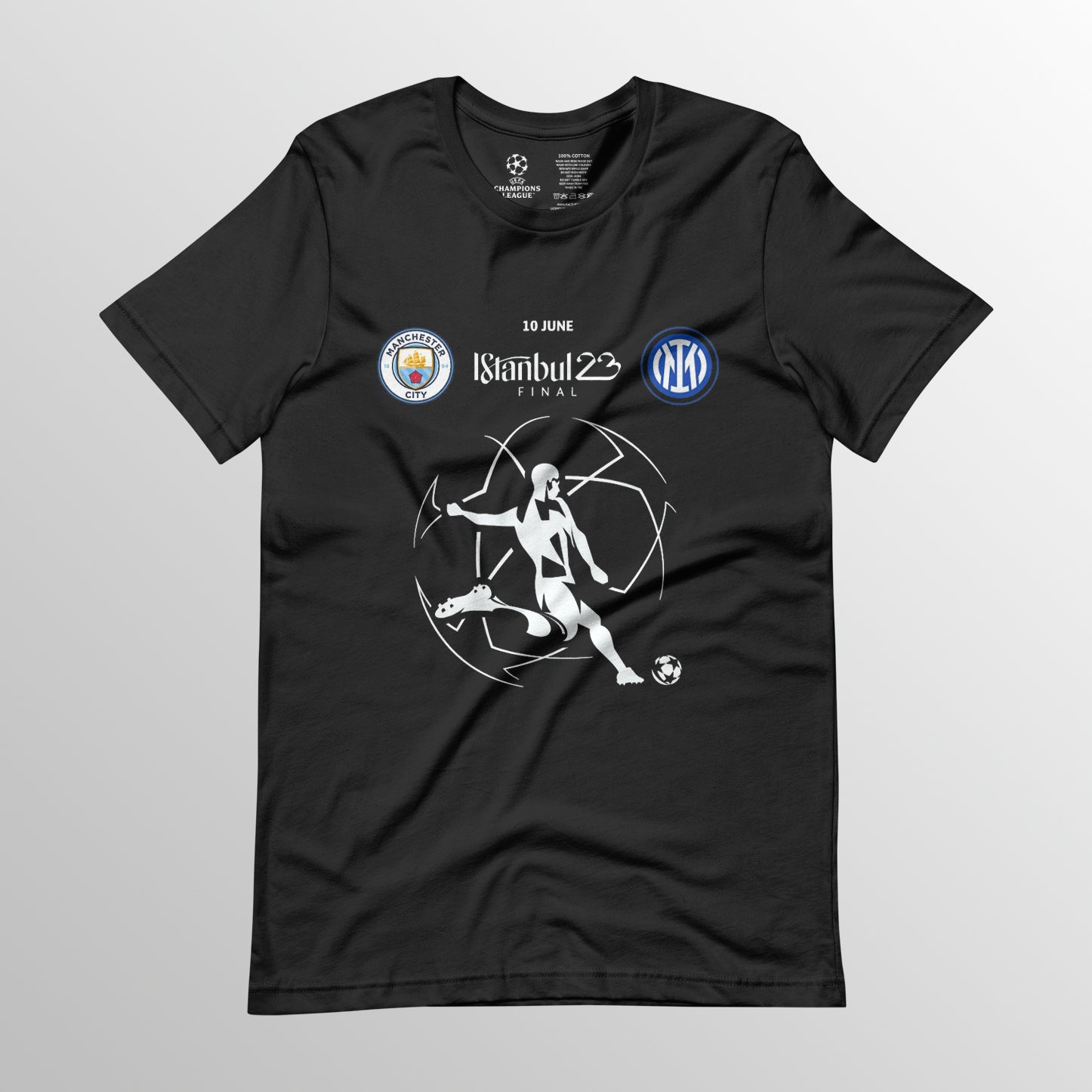 UCL 2023 Final Starball T-Shirt UEFA Club Competitions Online Store