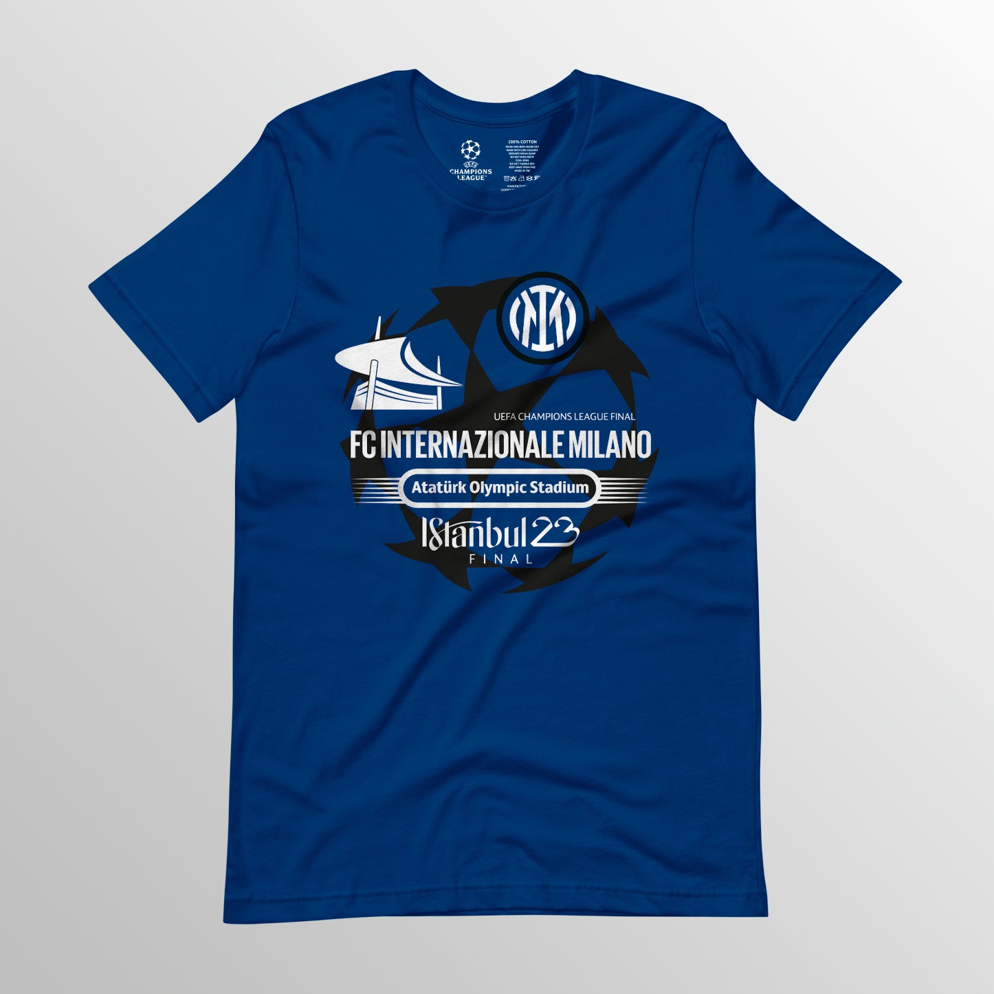 UCL 2023 Final Inter Milan Starball T-shirt UEFA Club Competitions Online Store