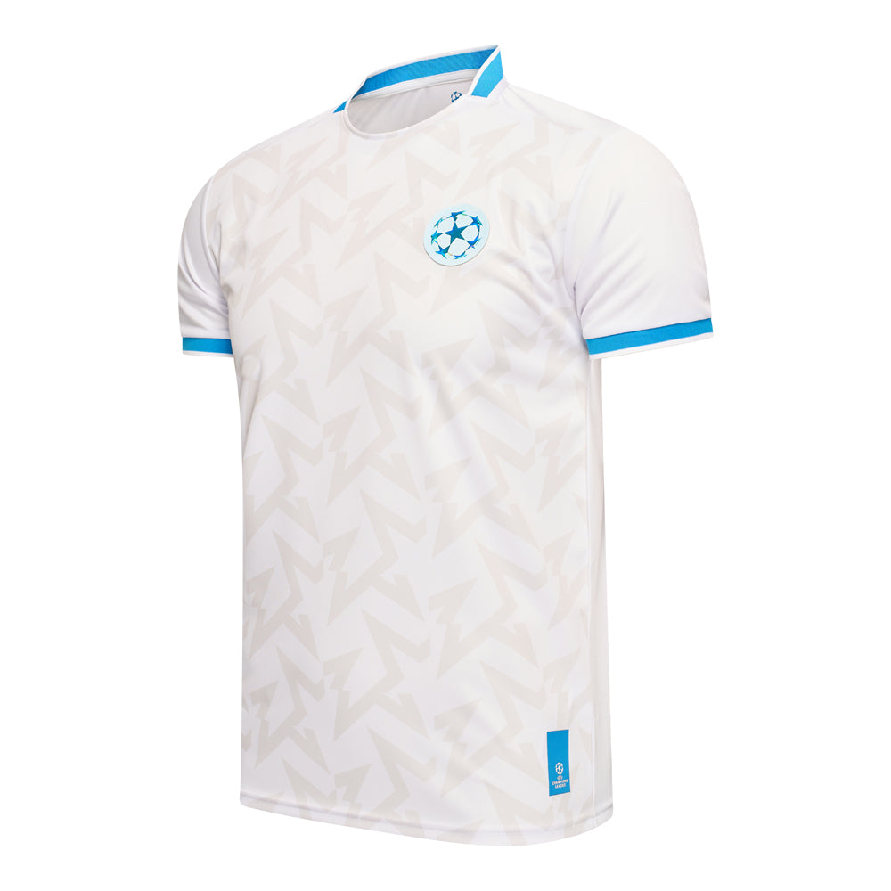 UEFA Champions League White Sublimation T-shirt UEFA Club Competitions Online Store