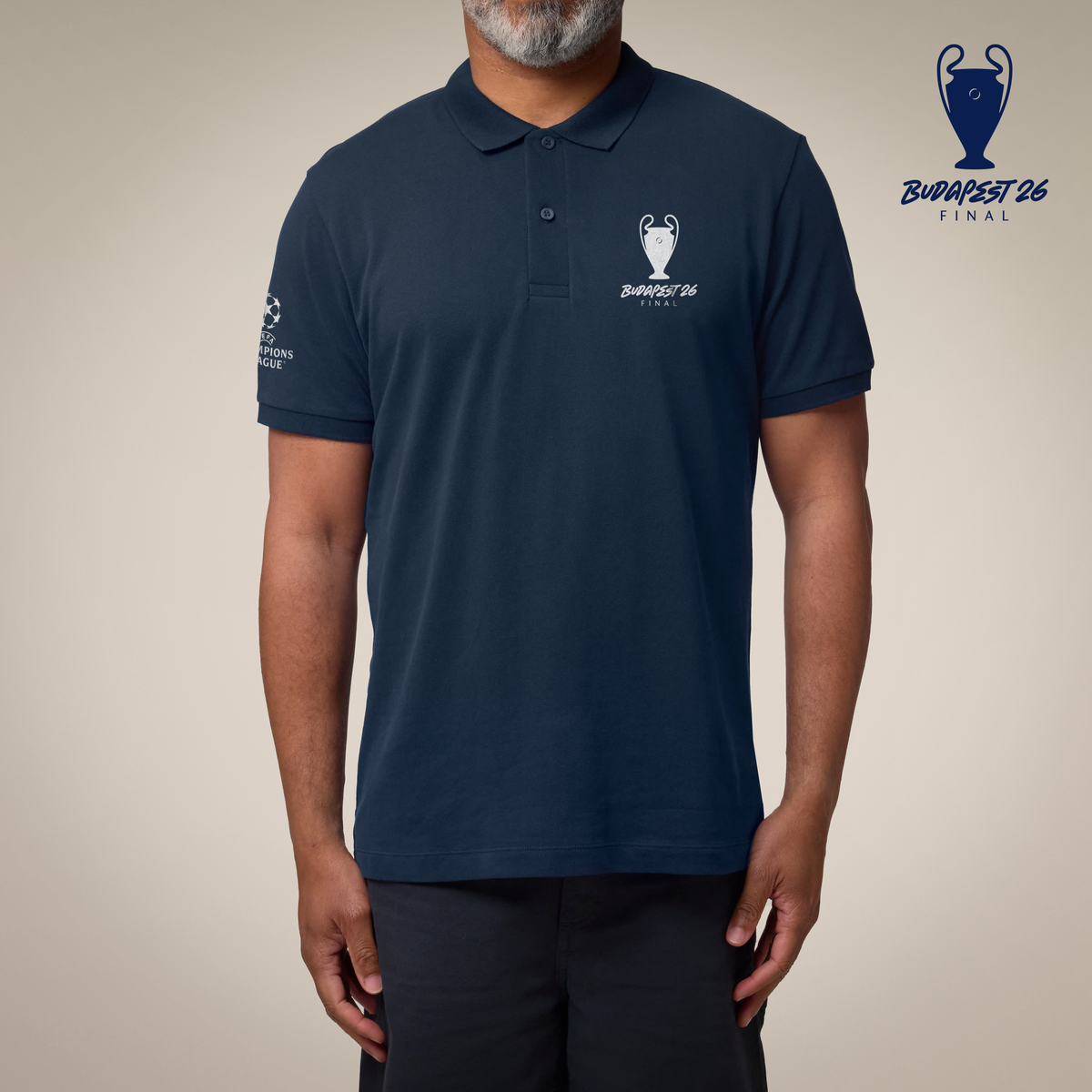 Budapest 26 UCL Final Trophy Polo
