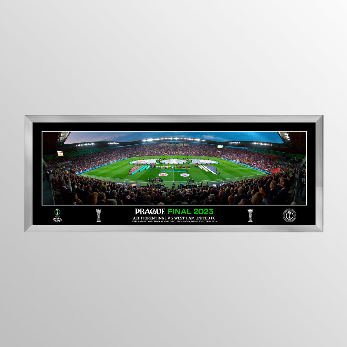 2023 UEFA Europa Conference League Final Prague Prague Up Up 30 &quot;Visual panoramique