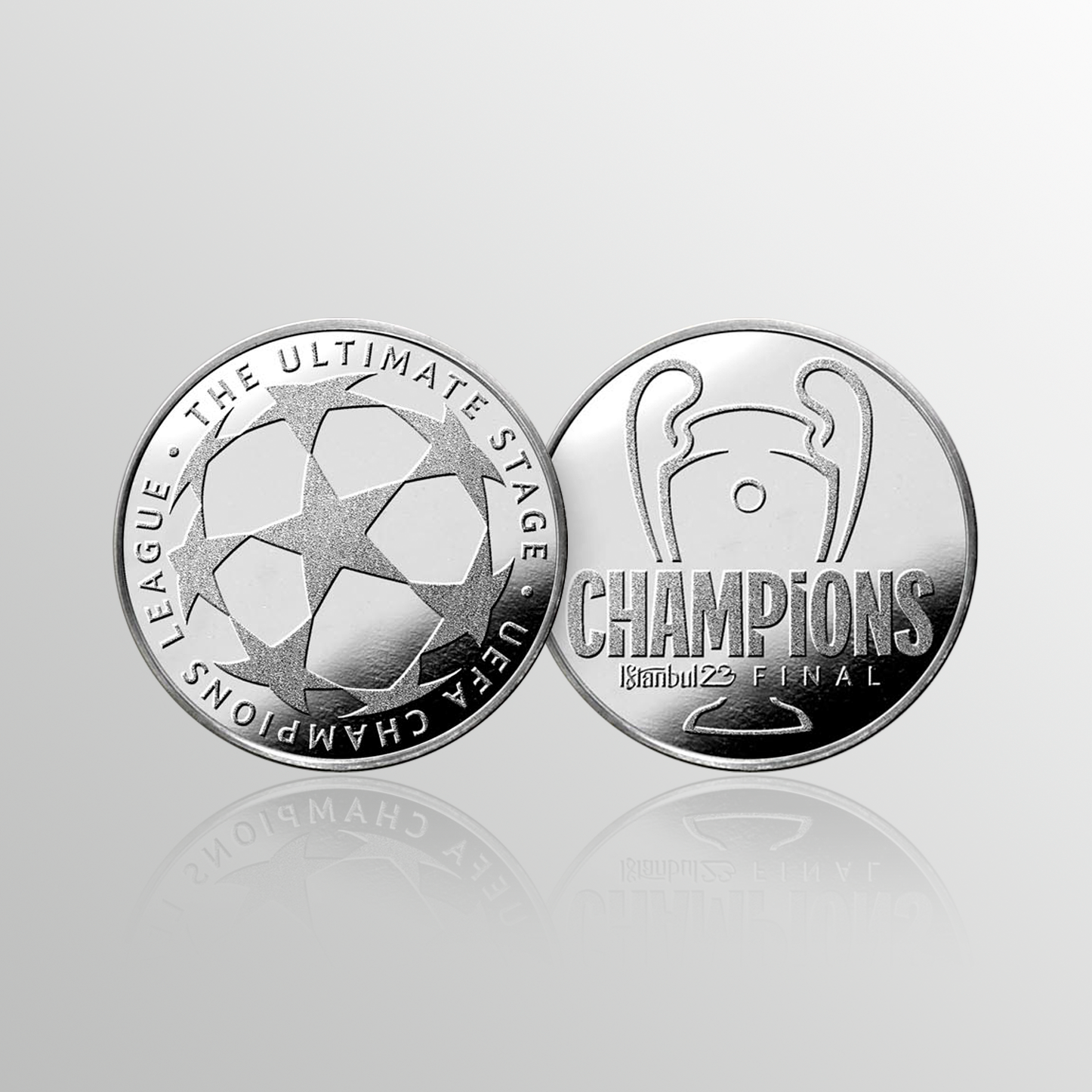 UCL 2023 Winners Coin - Manchester City UEFA Club Competitions Online Store