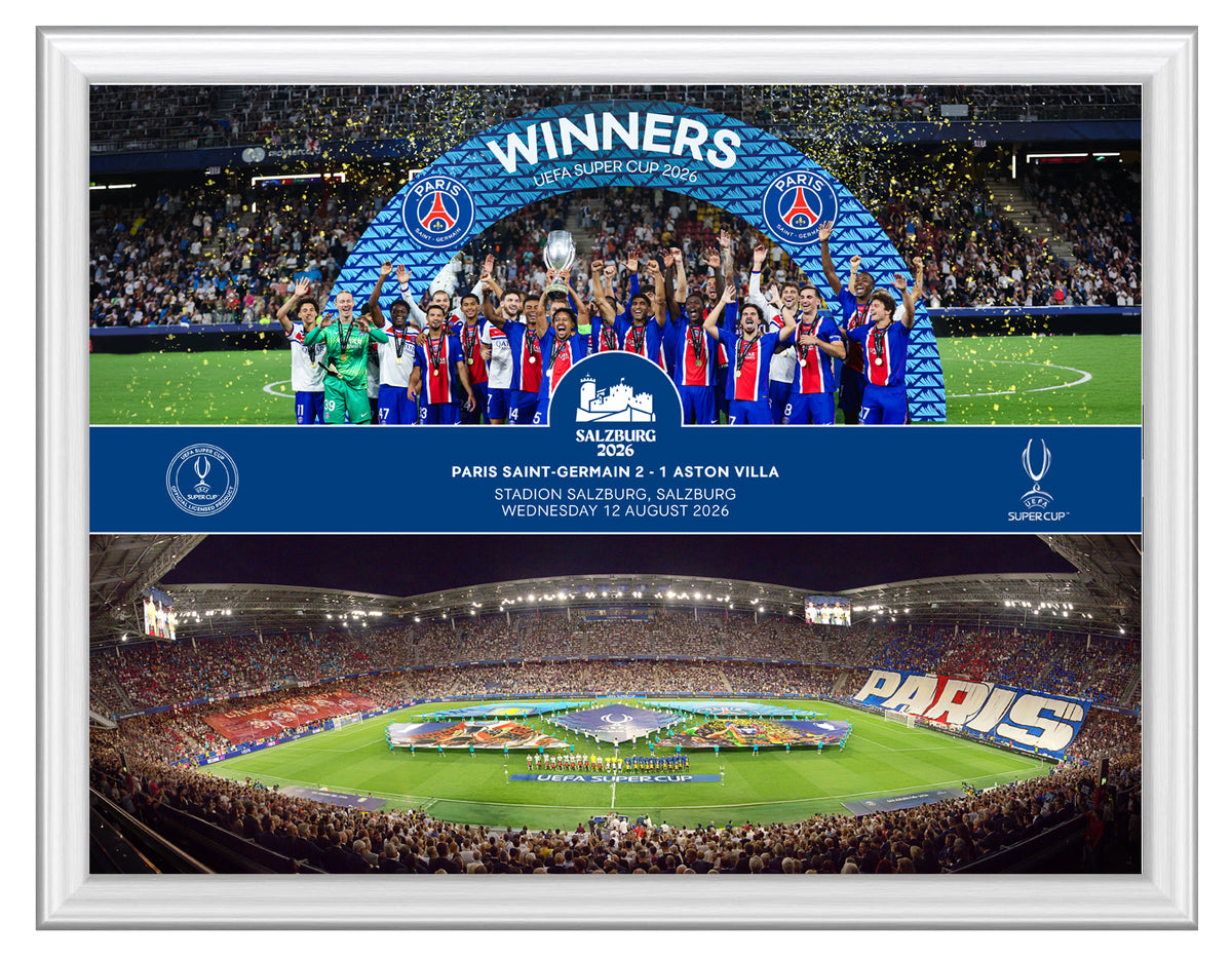 2026 Super Cup - Salzburg, Austria -16x12 Club Celebration