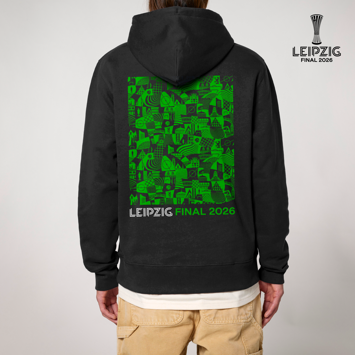Leipzig 26 UECL Final Pattern Hoodie