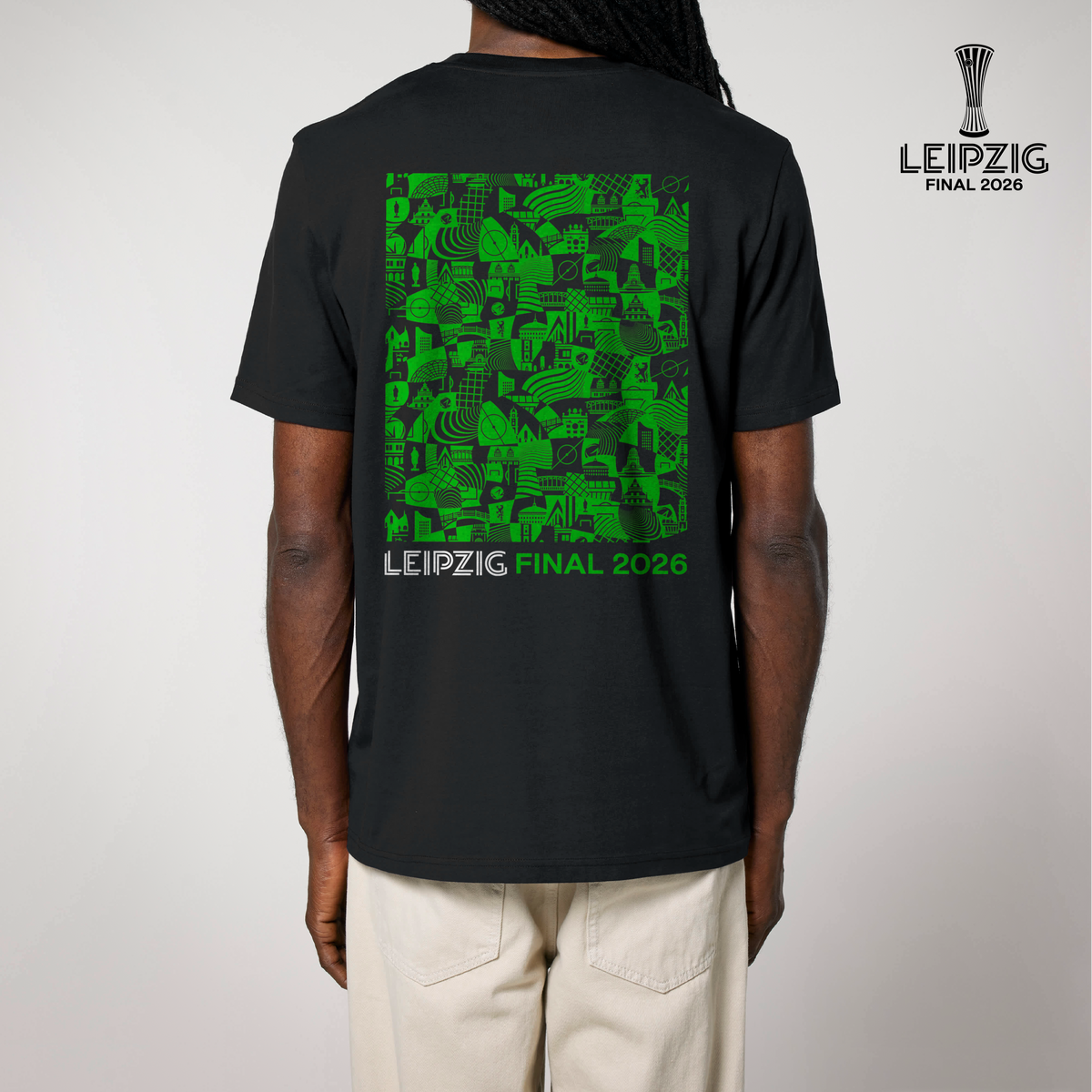 Leipzig 26 UECL Final Pattern T-shirt