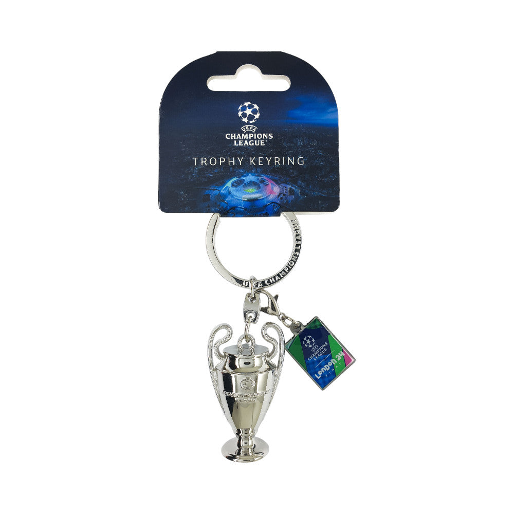 UEFA Champions League London Final 2024 Trophy Keyring