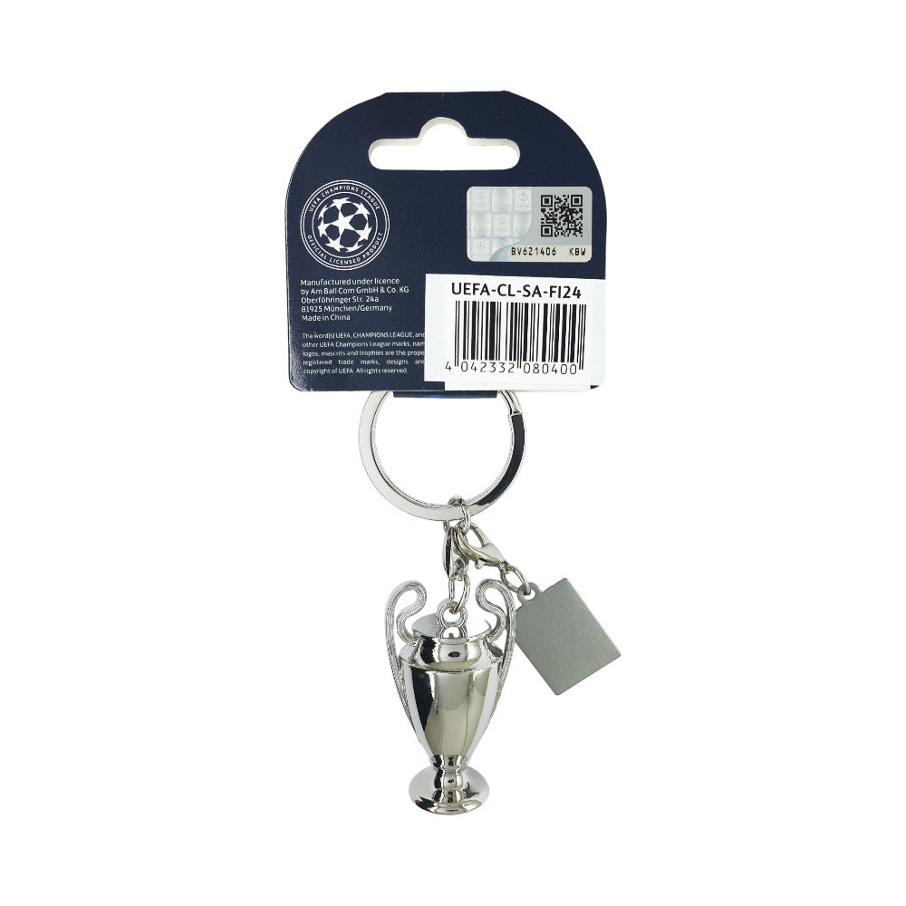 UEFA Champions League London Final 2024 Trophy Keyring