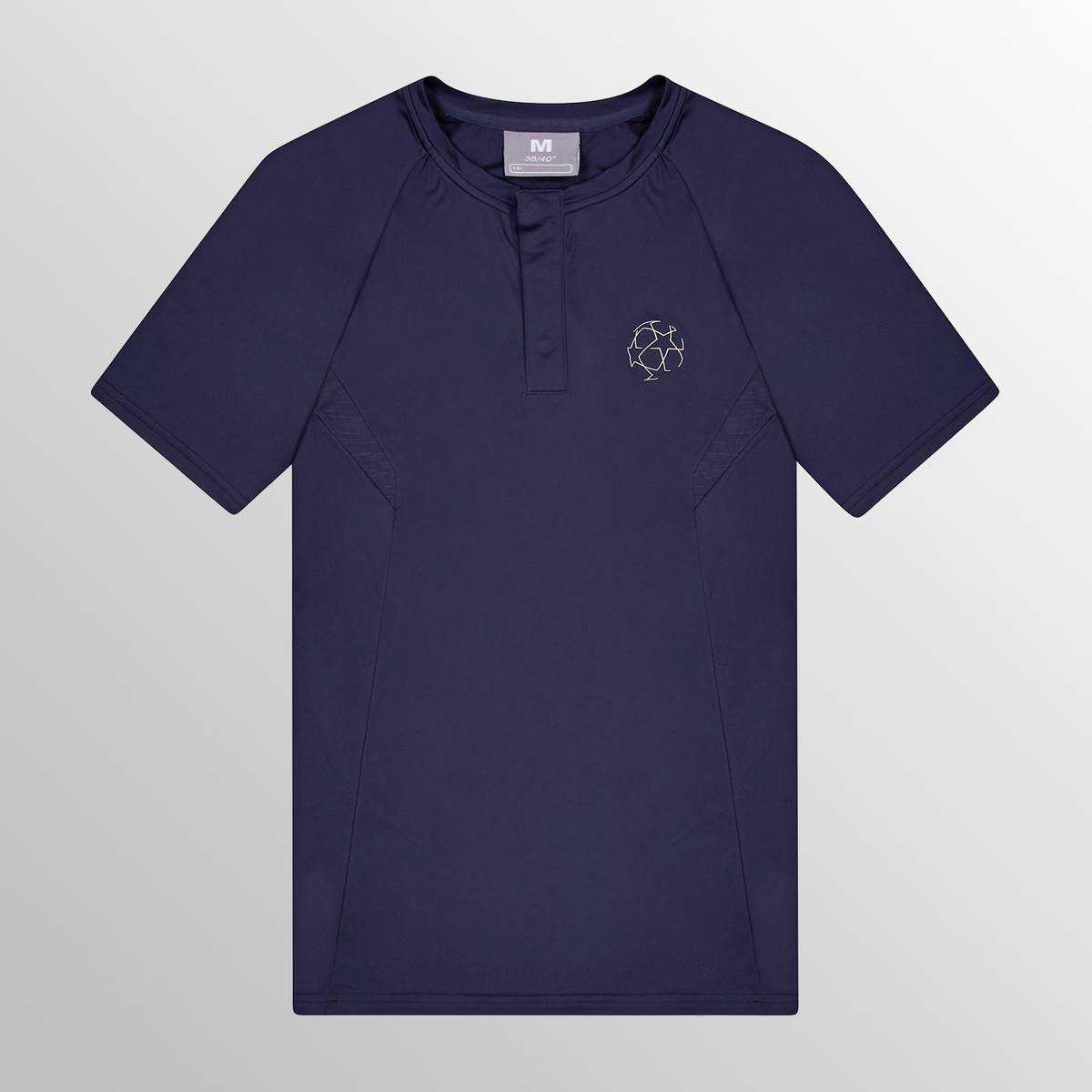 UEFA Champions League Premium Eco Tech Button Up Polo