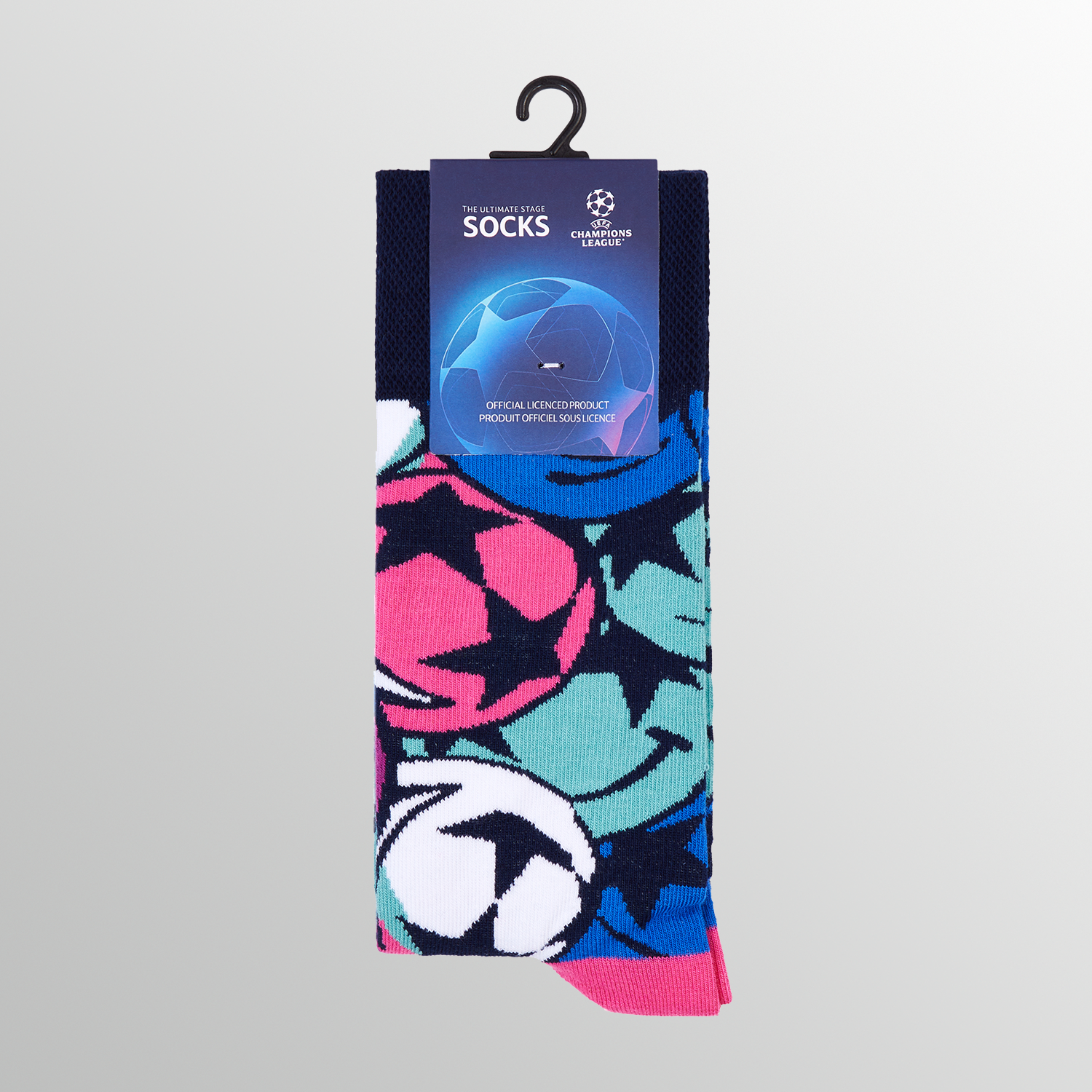 UEFA Champions League Smiling Starball Socks UEFA Club Competitions Online Store