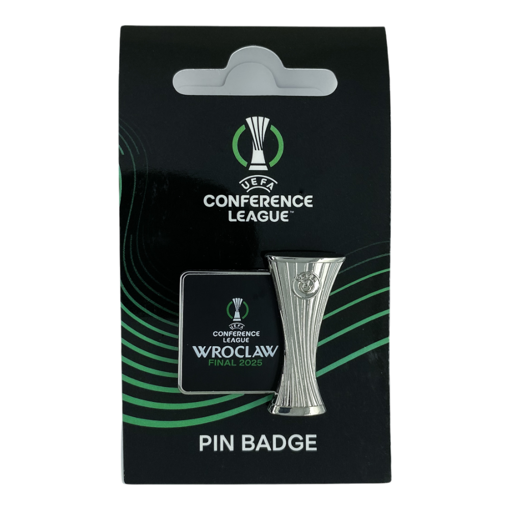 UEFA Conference League Wroclaw Final 2025 Pin Badge UEFA Club Competitions Online Store