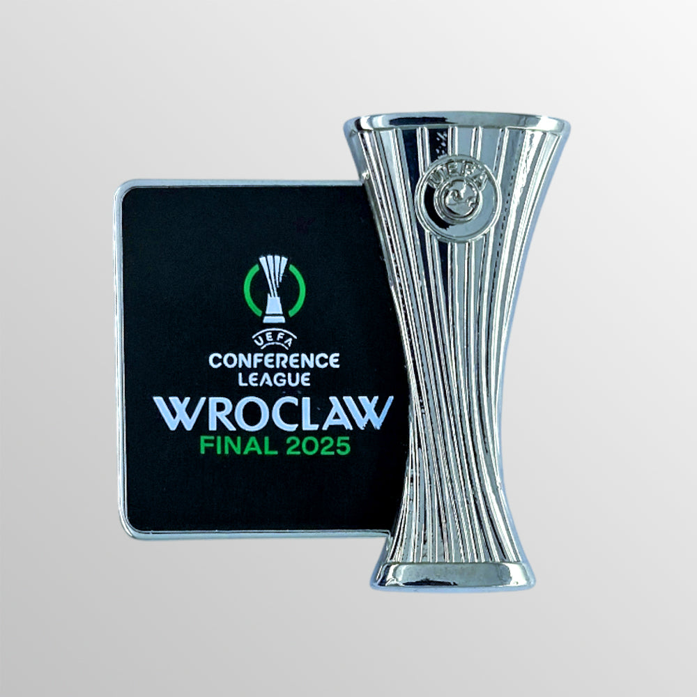 UEFA Conference League Wroclaw Final 2025 Pin Badge UEFA Club Competitions Online Store