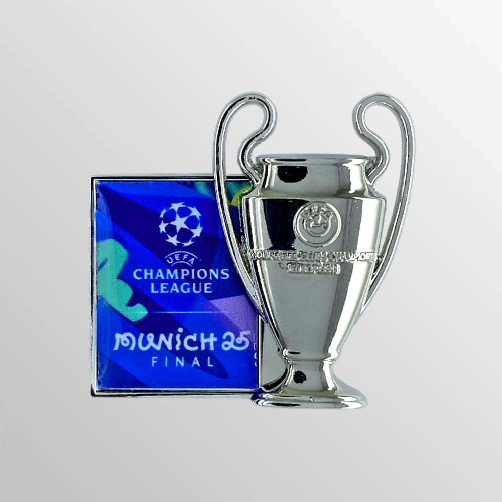 UEFA Champions League Munich Final 2025 Pin Badge UEFA Club Competitions Online Store