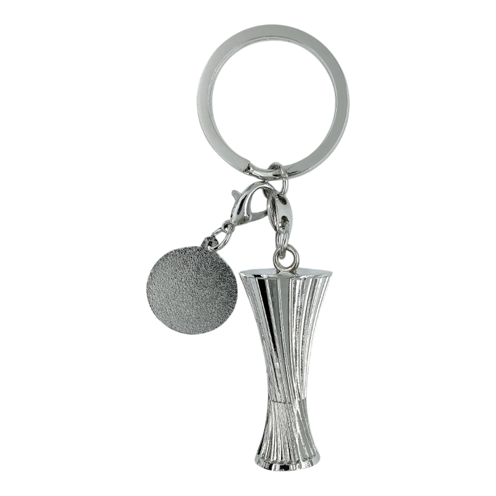 UEFA Conference League Wroclaw Final 2025 Trophy Keyring UEFA Club Competitions Online Store