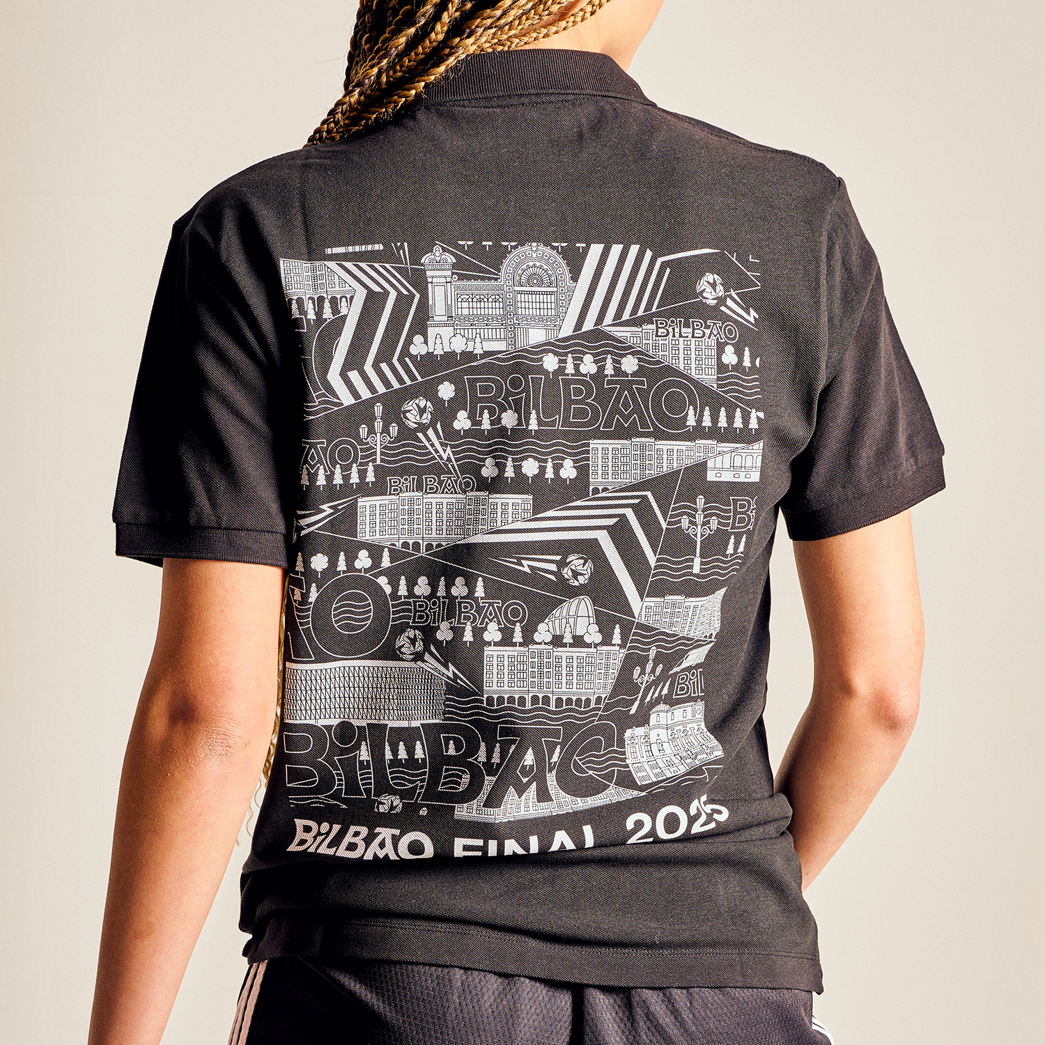 Bilbao 25 UEL Final City Pattern Event Polo UEFA Club Competitions Online Store