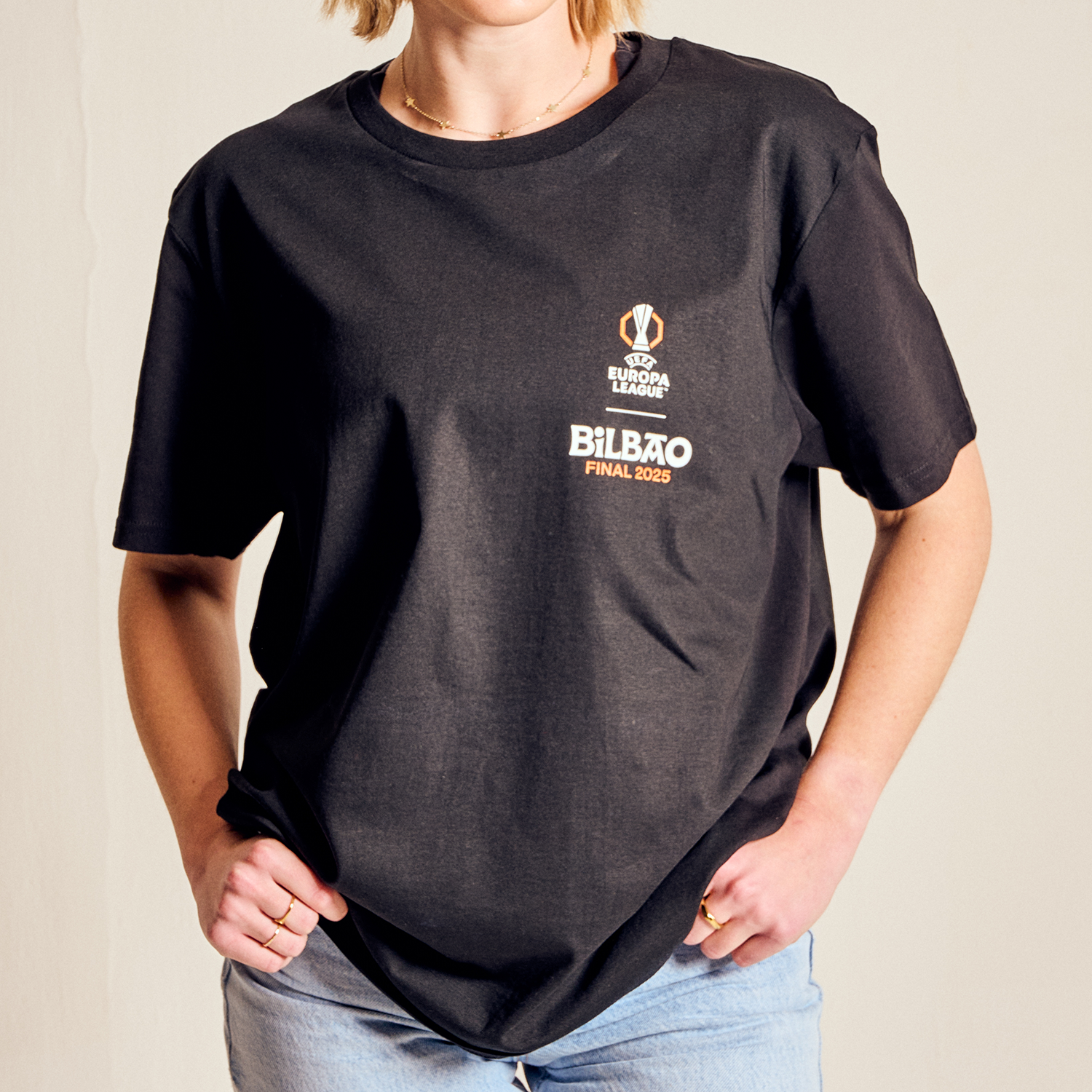 Bilbao 25 UEL Final City Pattern Event T-shirt UEFA Club Competitions Online Store