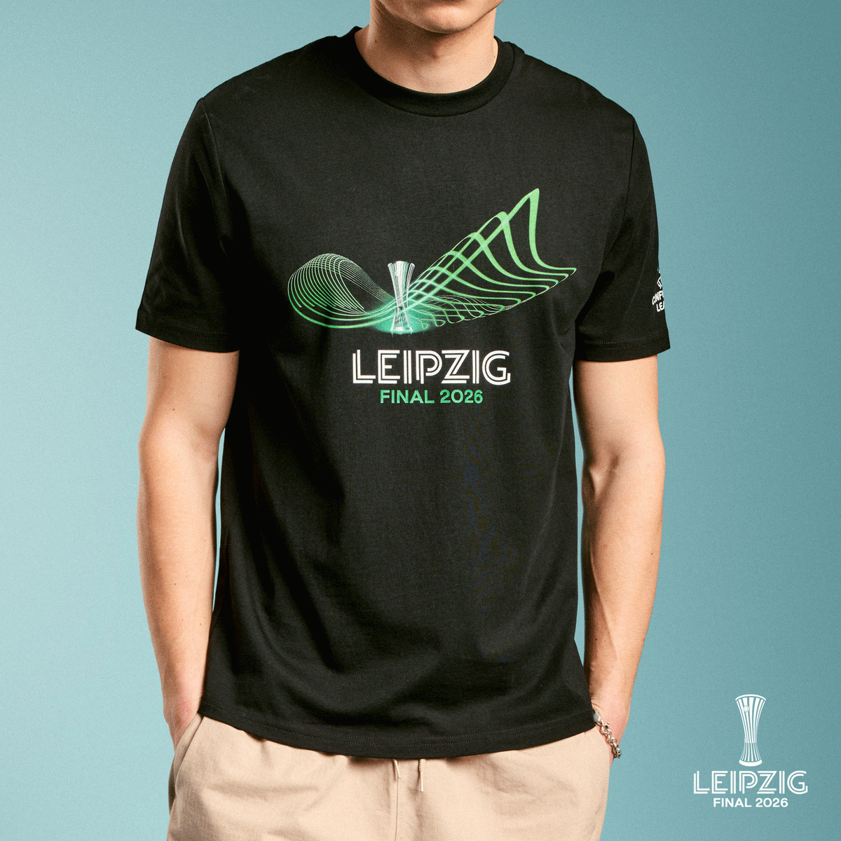 Leipzig 26 UECL Final Trophy View T-shirt