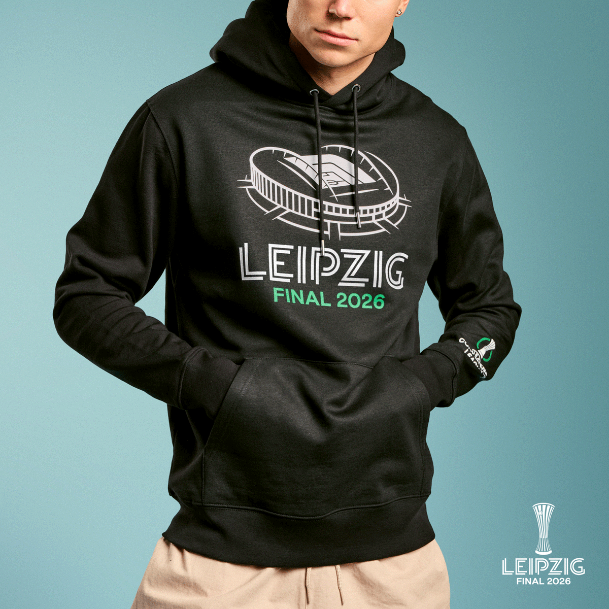 Leipzig 26 UECL Final Stadium Hoodie