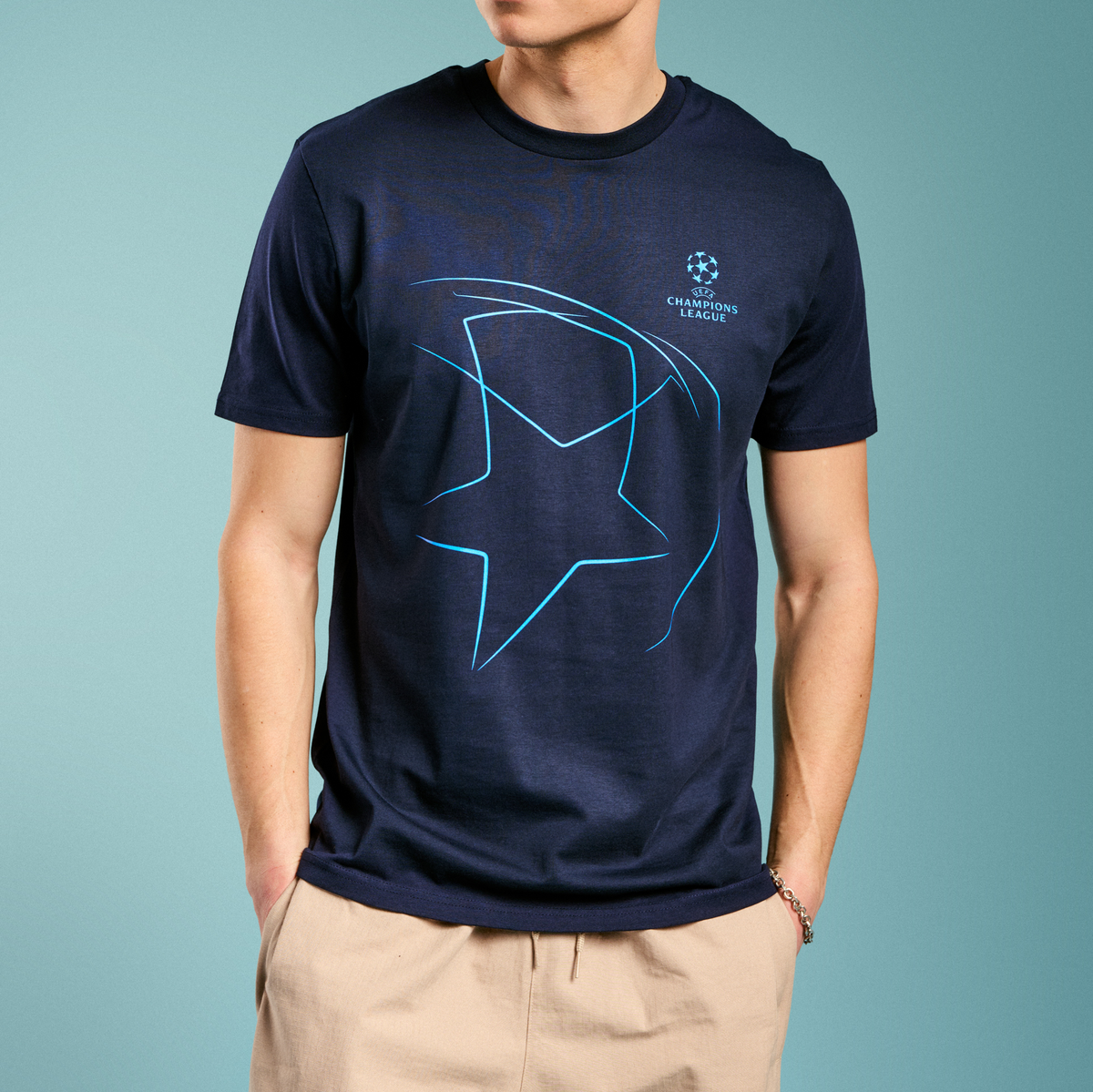 UEFA Champions League - Stadium Navy T-shirt