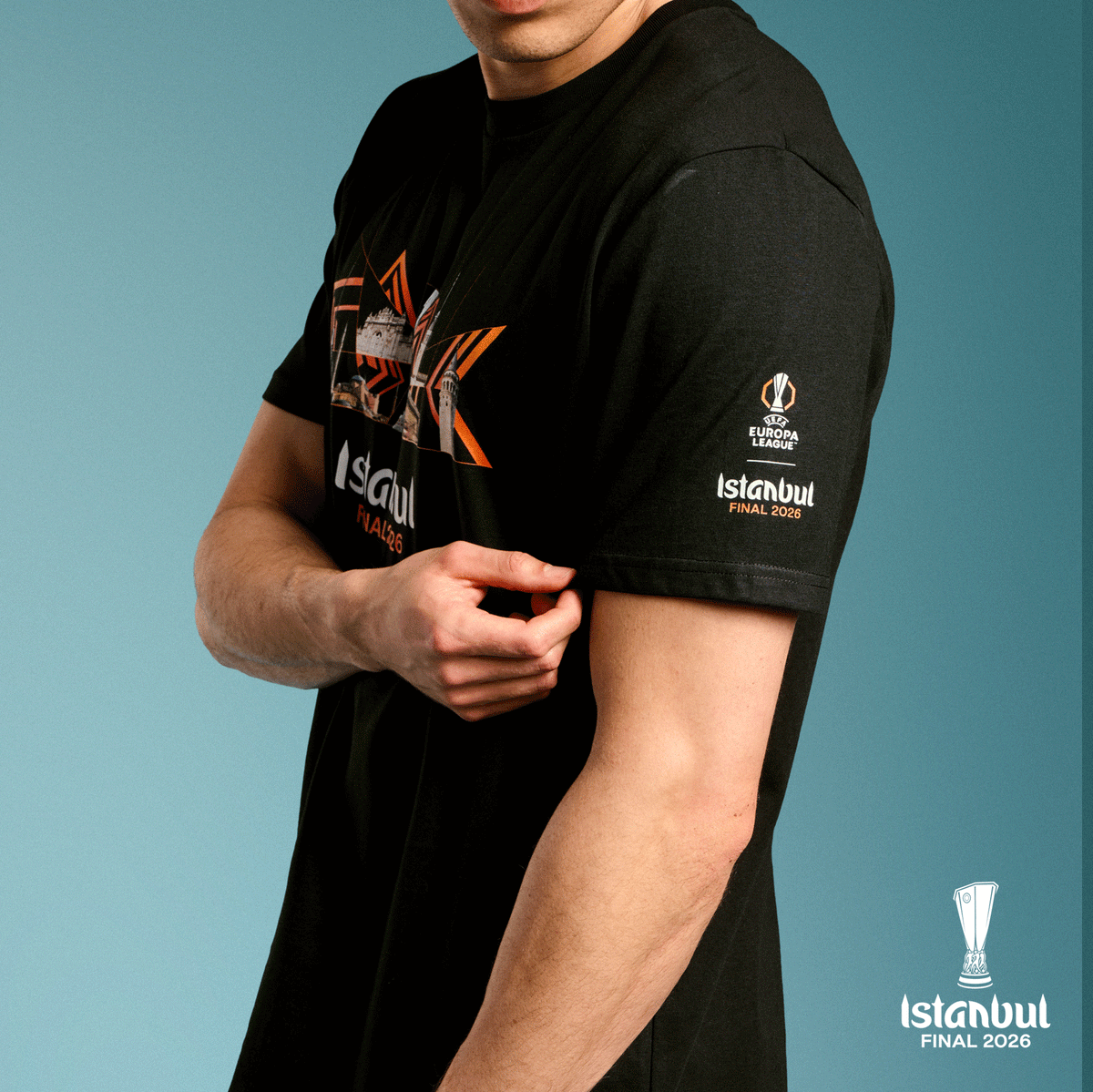 Istanbul 26 UEL Final Trophy View T-shirt