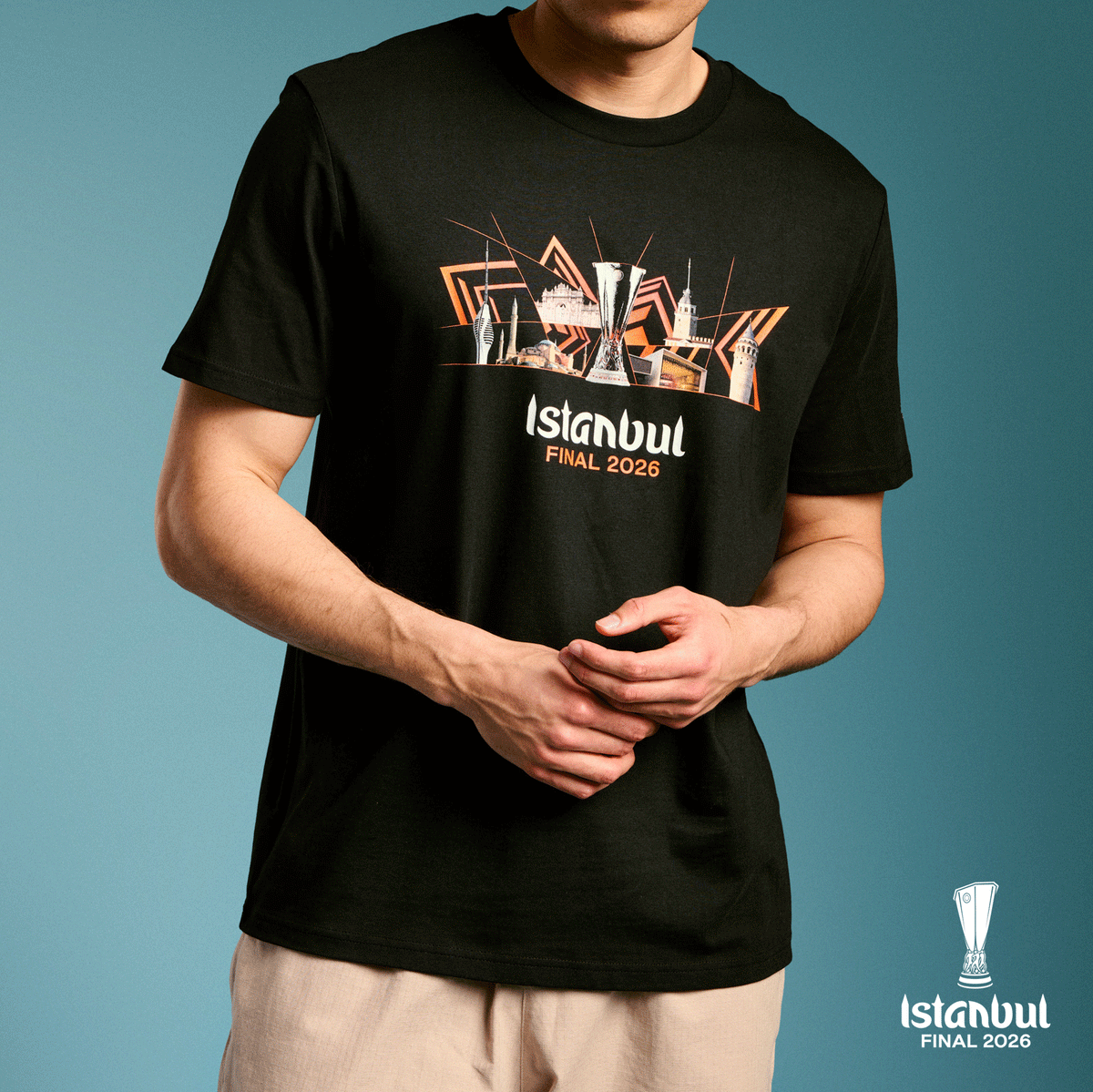 Istanbul 26 UEL Final Trophy View T-shirt