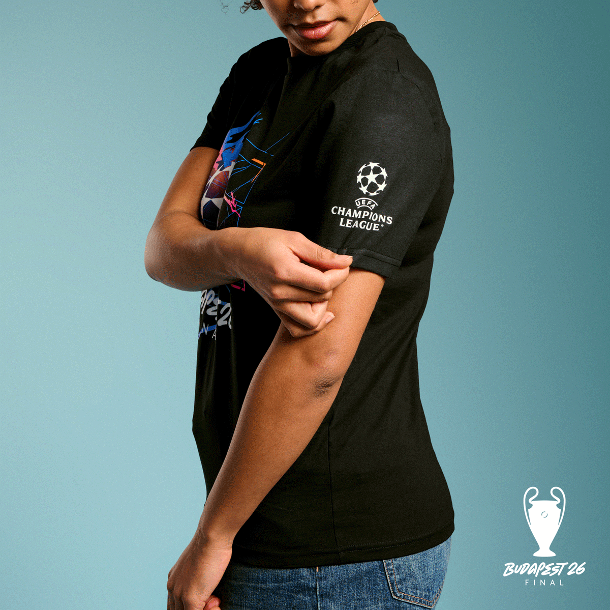 Budapest 26 UCL Final Hero Decorative T-shirt