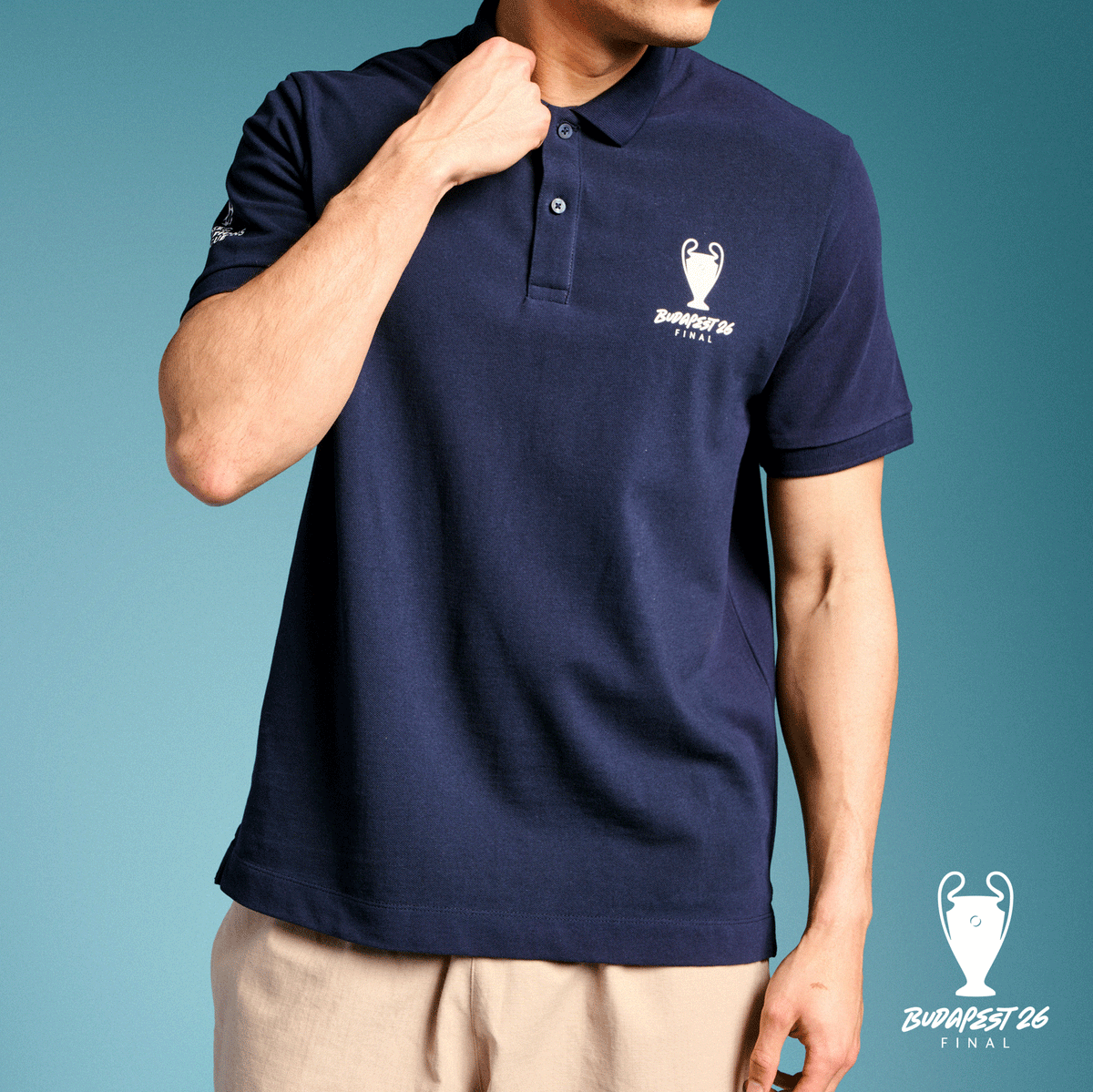 Budapest 26 UCL Final Trophy Polo