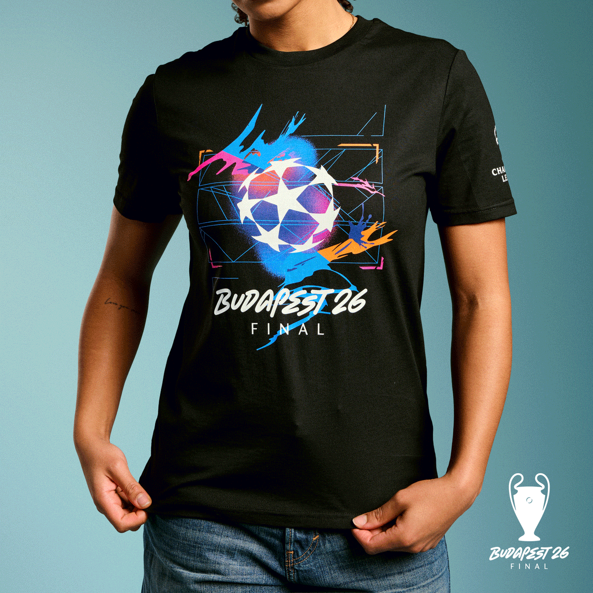 Budapest 26 UCL Final Hero Decorative T-shirt