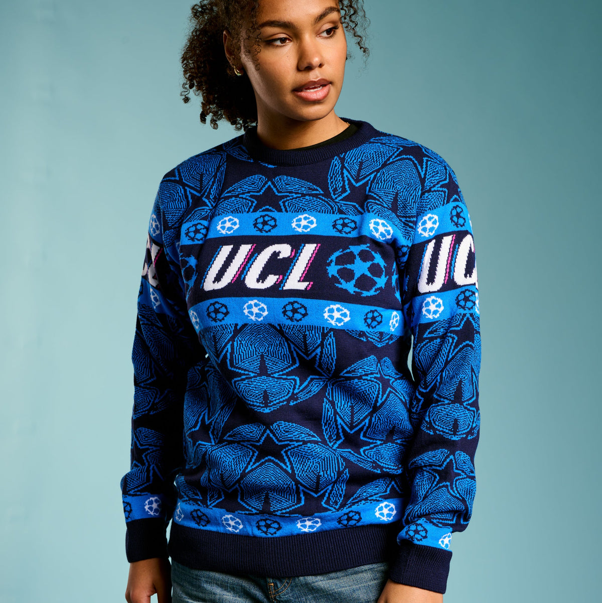 UCL Starball Festive Jumper