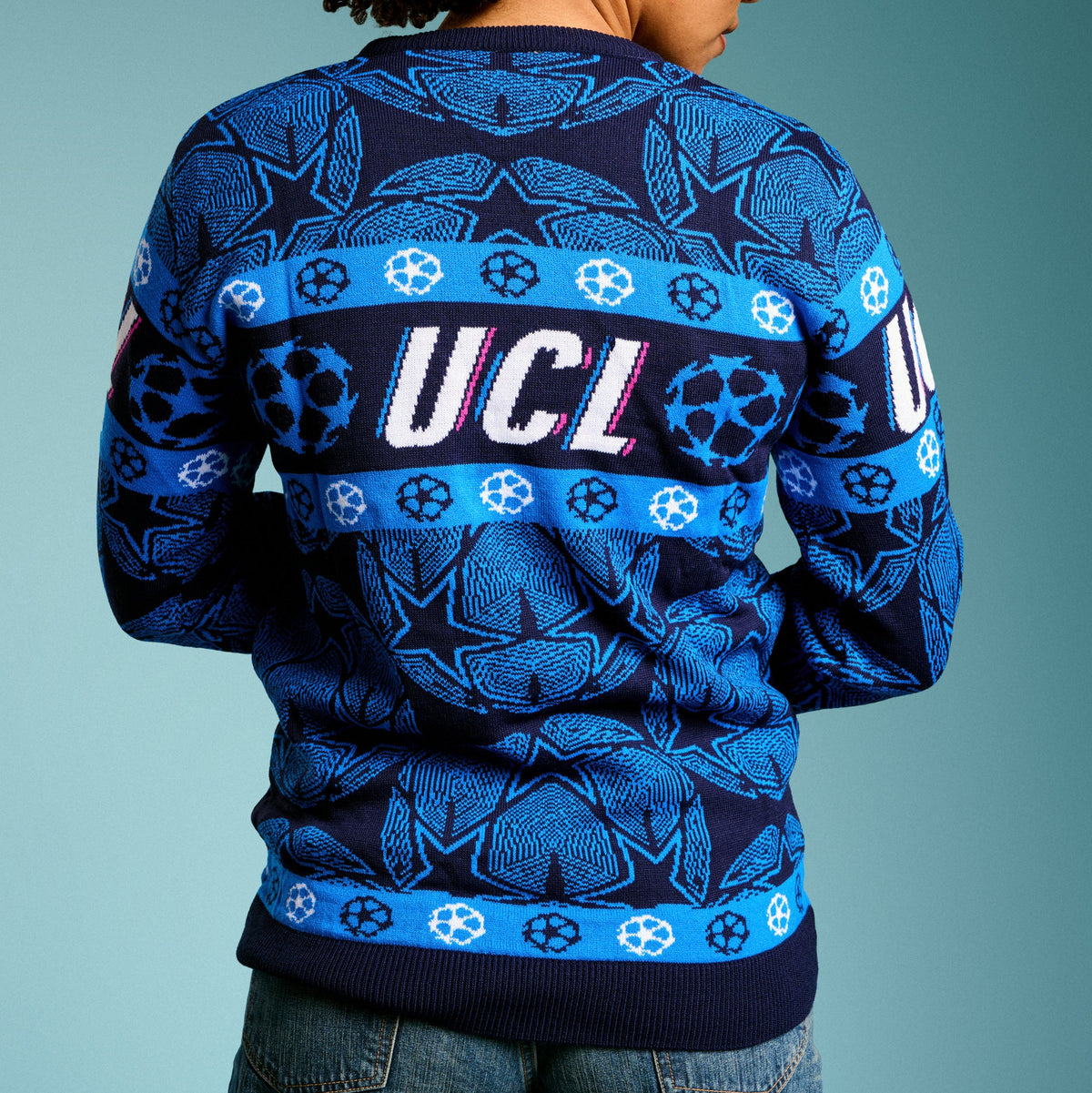 UCL Starball Festive Jumper
