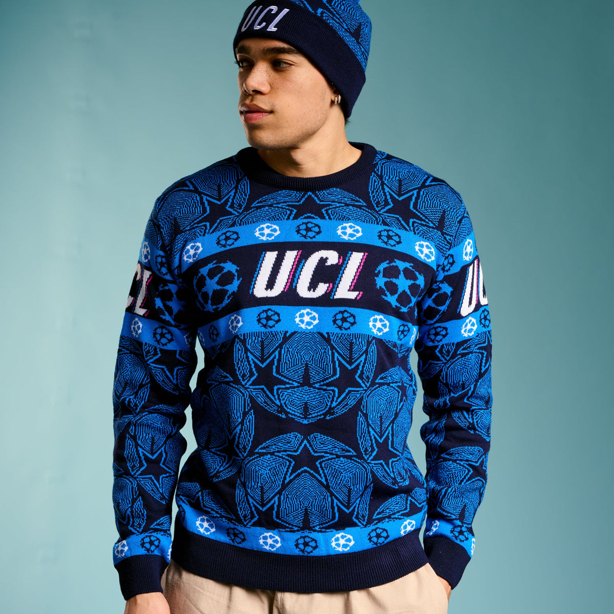 UCL Starball Festive Jumper