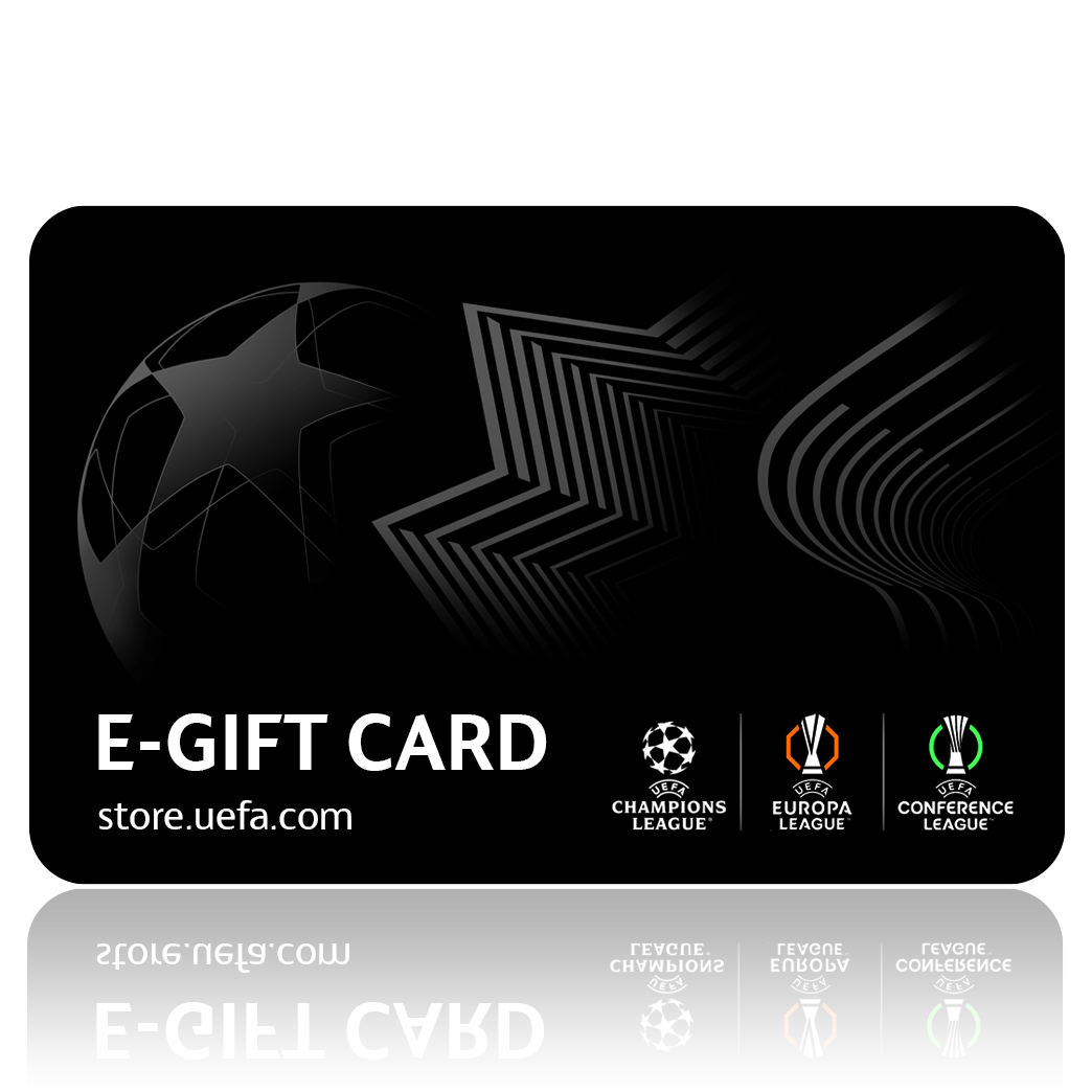 E-Geschenkkarte des UEFA-Stores