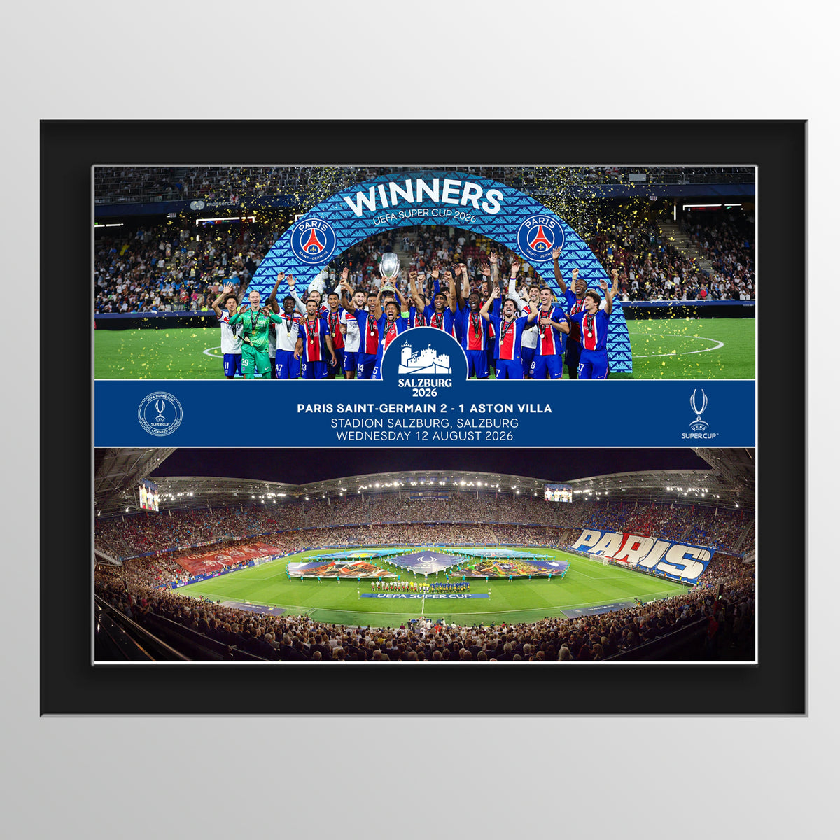 2026 Super Cup - Salzburg, Austria - 8x6 Club Celebration