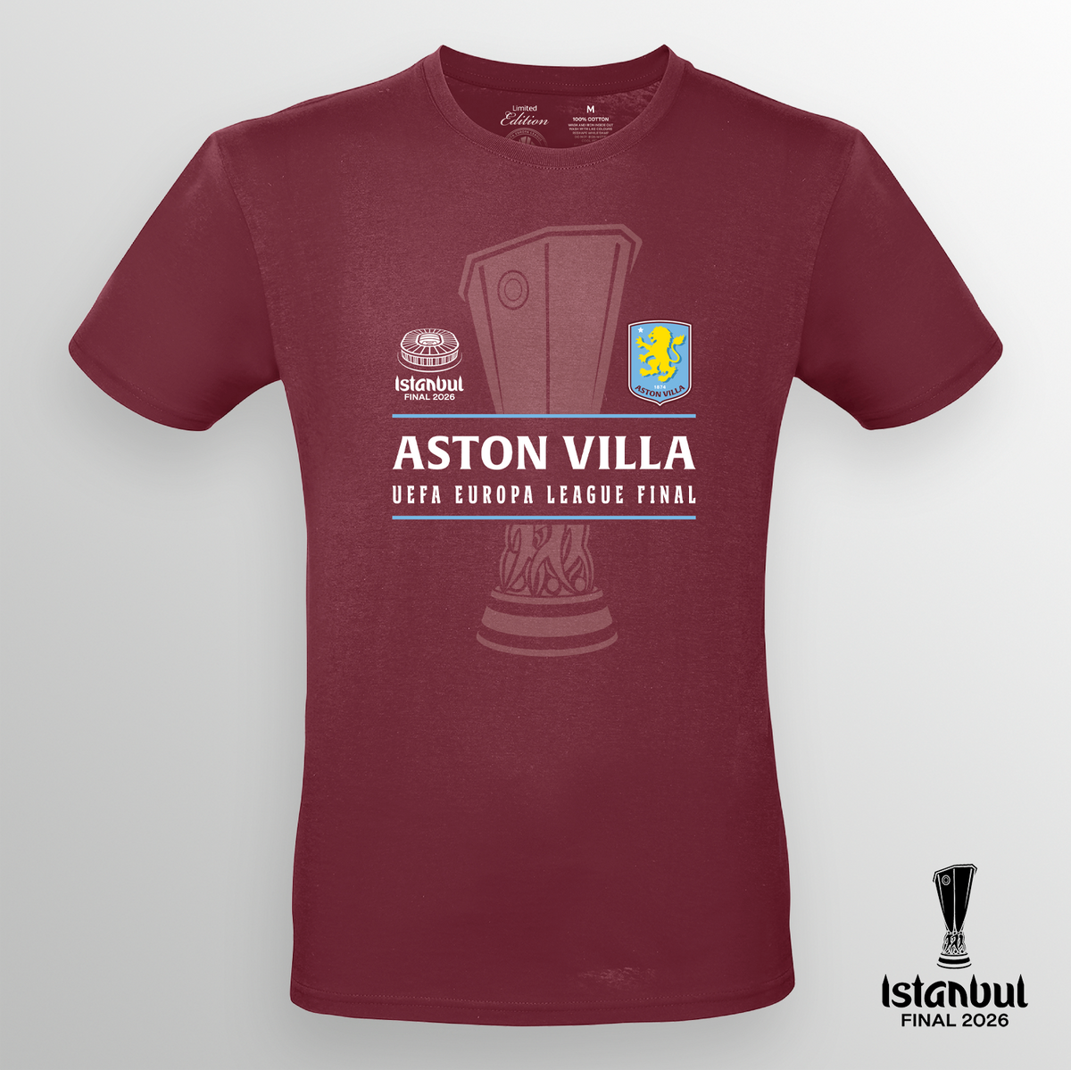 Istanbul 26 UEL Final Aston Villa T-shirt