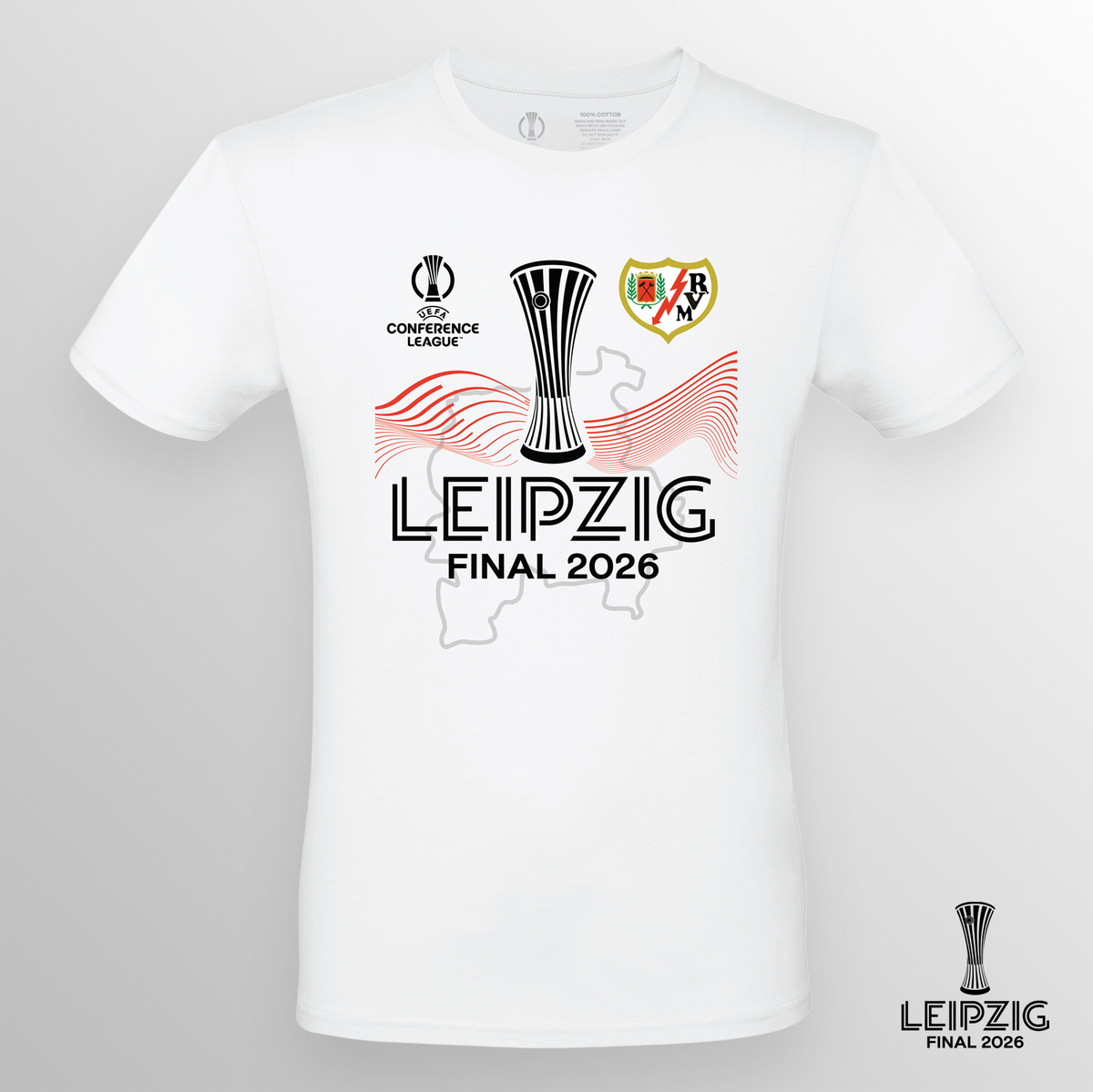 Leipzig 26 UECL Final Rayo Vallecano T-shirt UEFA Club Competitions Online Store
