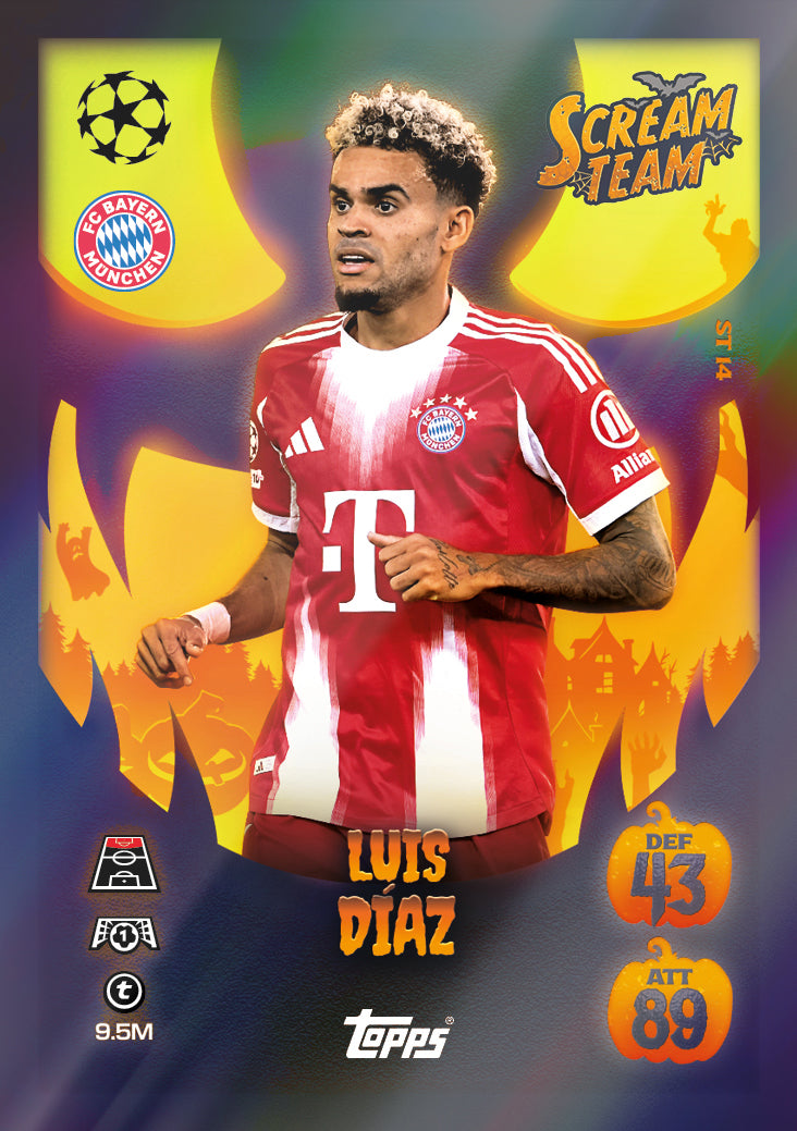 Match Attax 2025/26 - Update Eco Pack #1 - Scream Team