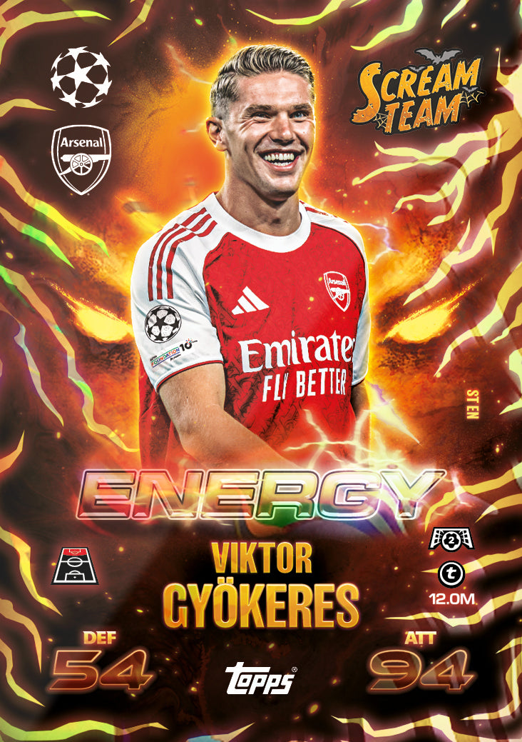 Match Attax 2025/26 - Update Eco Pack #1 - Scream Team