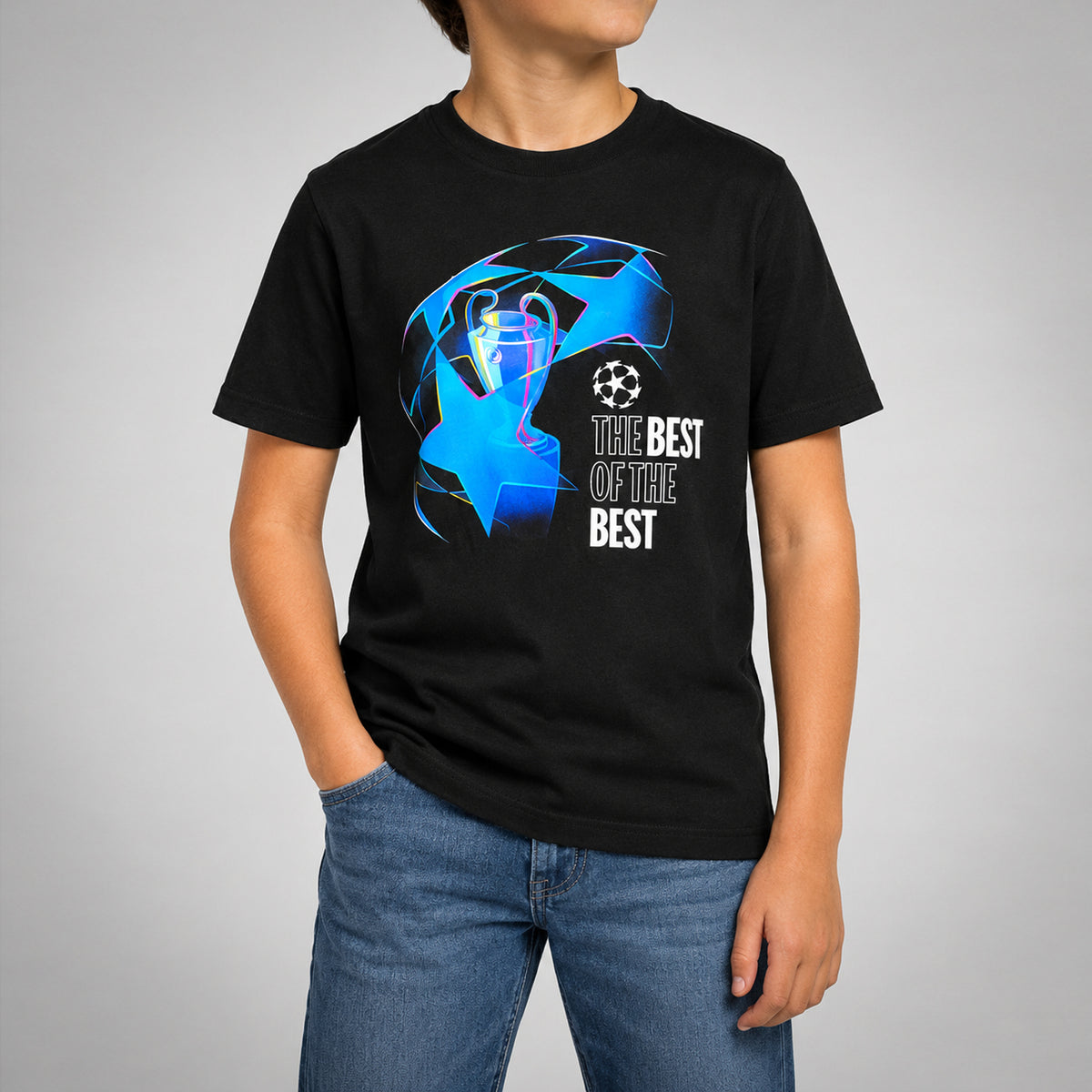 UEFA Champions League - Trophy Starball Kids T-shirt