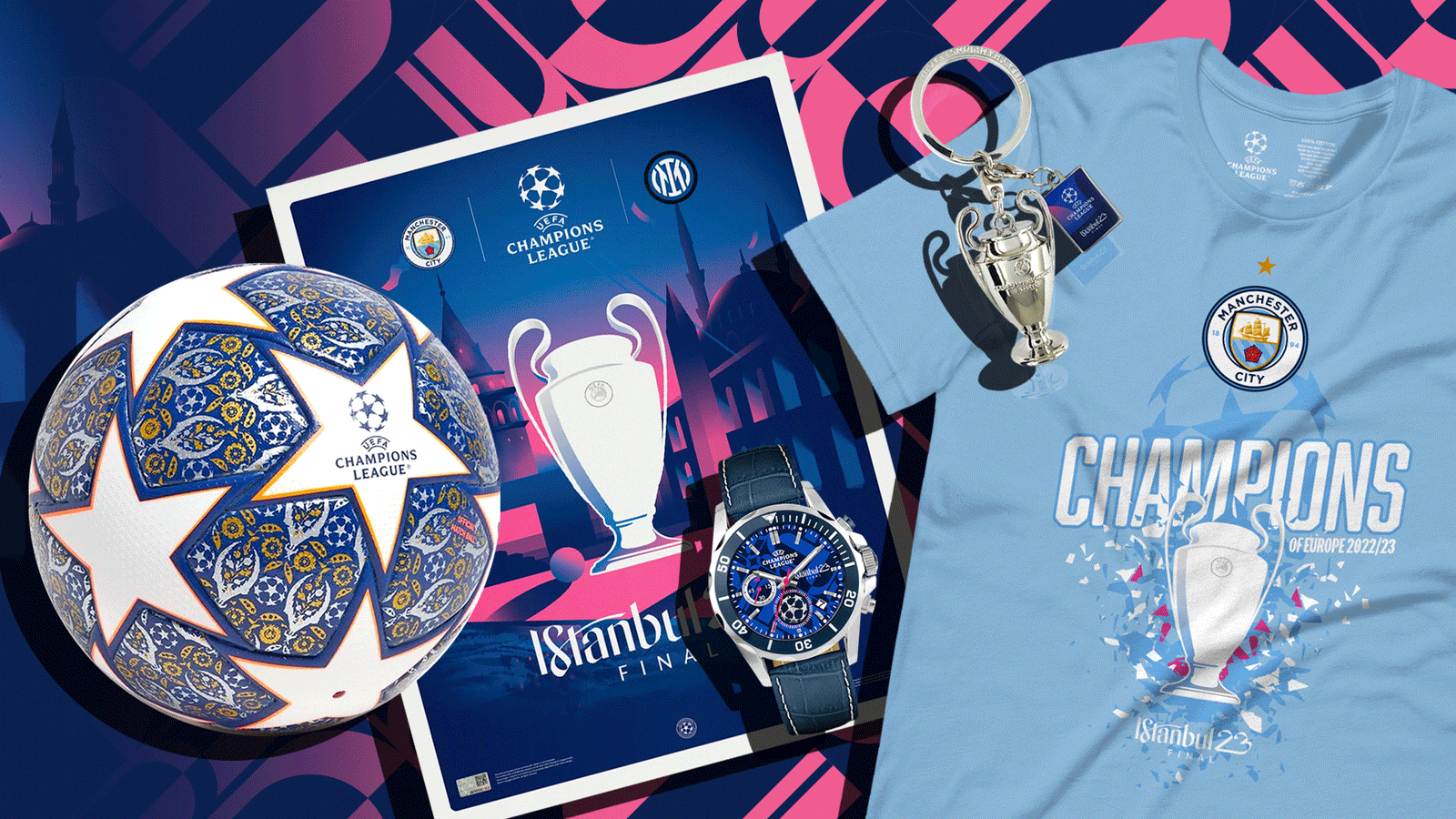 UCL Final 23 Istanbul Jersey UEFA Club Competitions Online Store
